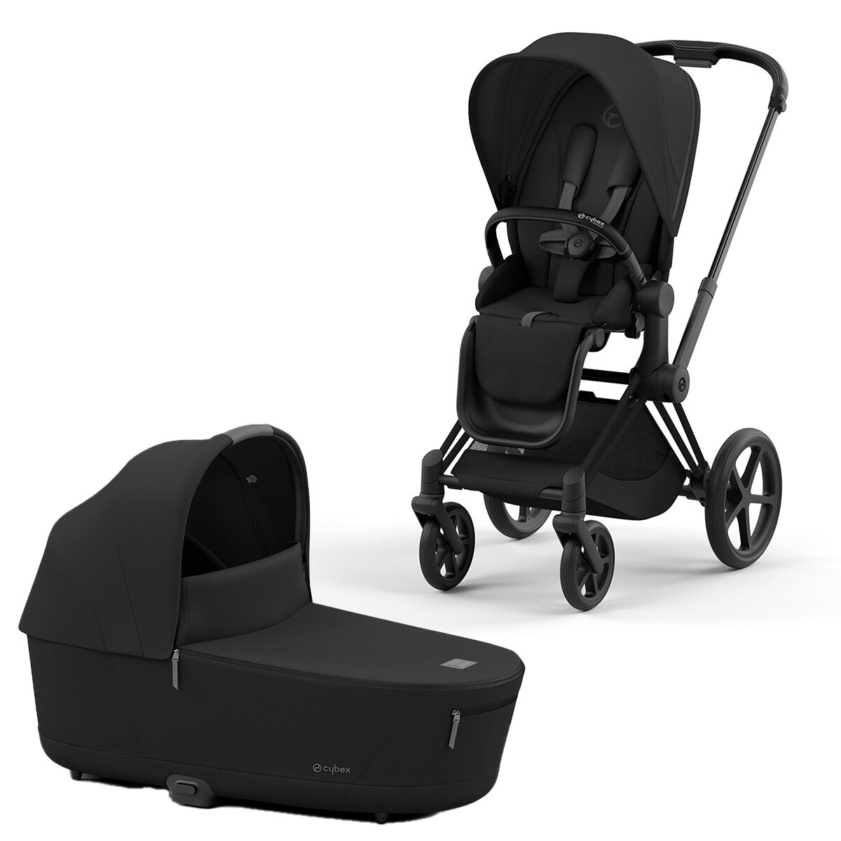 Cybex Kombi-Kinderwagen Priam 4.0 matt black/sepia black