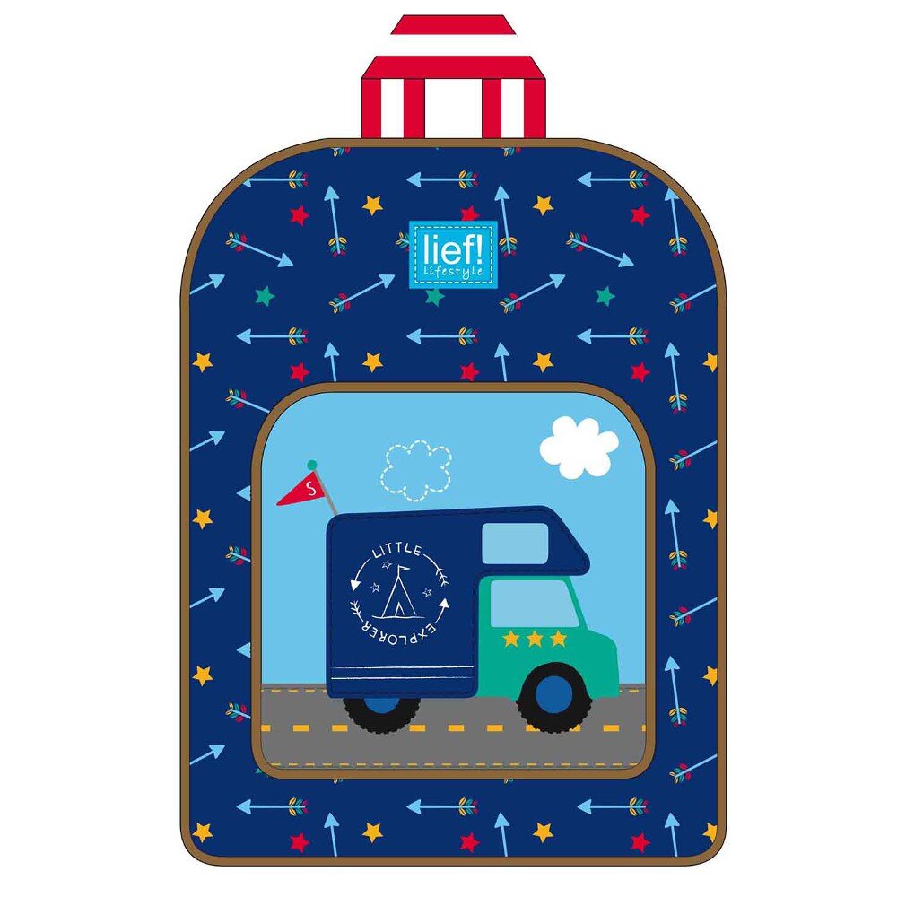 Lief! Boys - Survival Rucksack mit aufgenähter Tasche