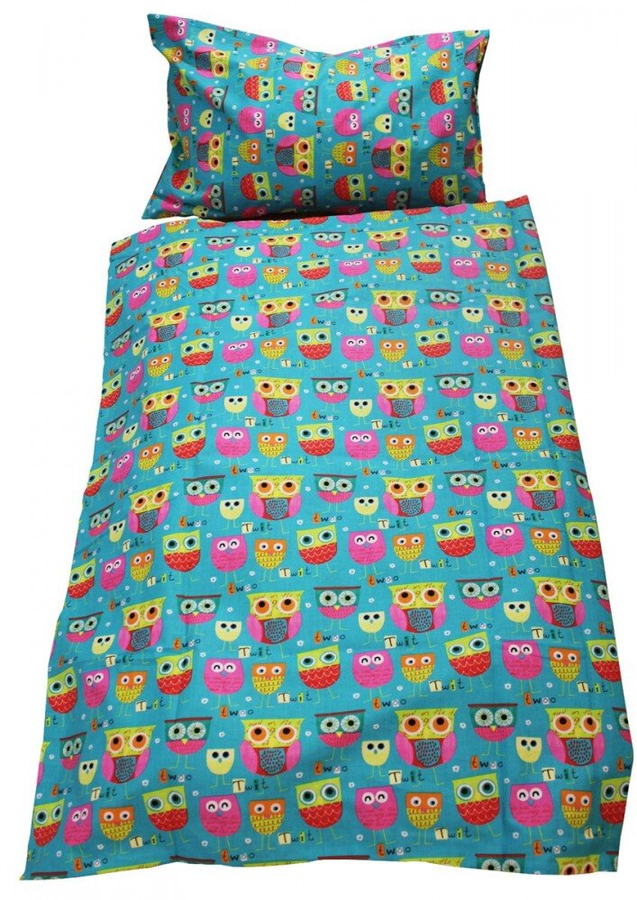 Odenwälder 2900-999 Gr.100 x 135 cm Bettwäsche Eulen