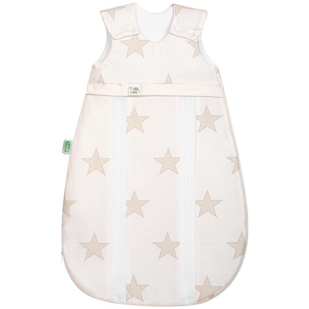 Odenwälder 1405-11285 Jersey-Schlafsack primaklima - Softeis creme, 60cm