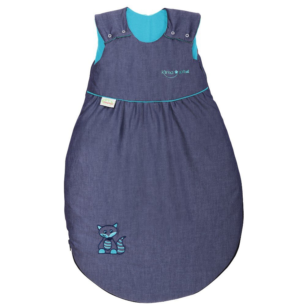 Odenwälder 1324-240 Gr.70cm Klimasoft- Schlafsack warm aqua