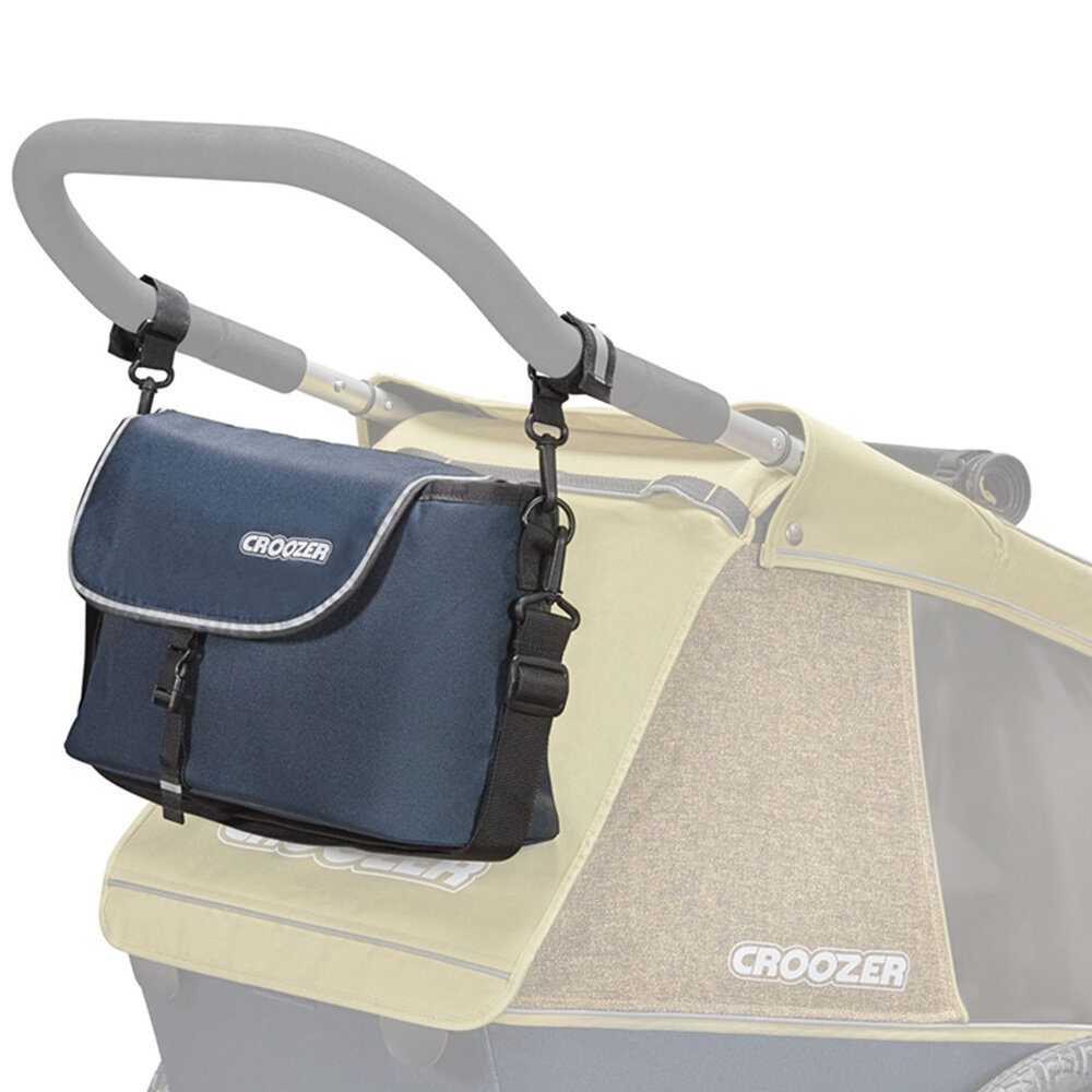 Croozer Schiebebügeltasche für Kid Plus night blue/ lemon green