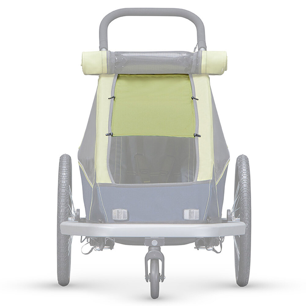 Croozer Sonnenschutz Kid/ Kid Plus for 1 Lemon Green