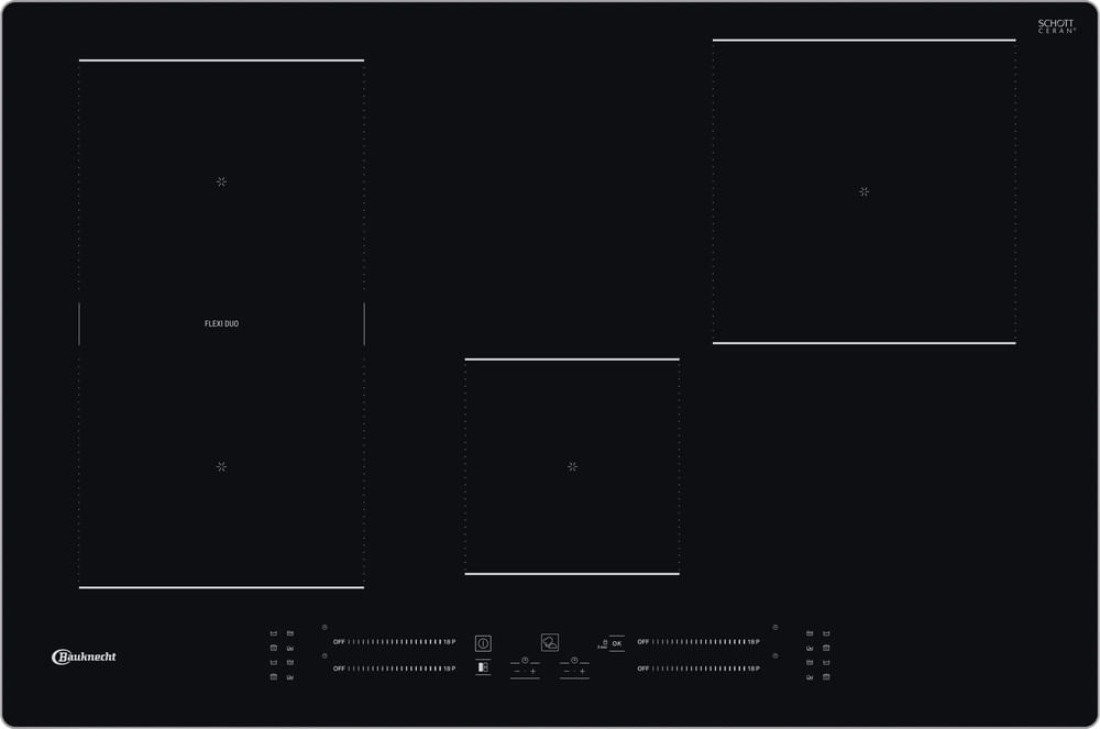 Bauknecht Cerankochfeld mit Induktion - BS 2677C AL