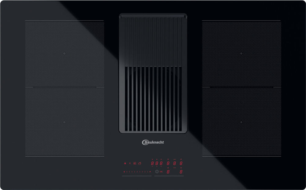 Bauknecht Ceran Kochfeld mit integriertem Dunstabzug mit Induktion - BVH80 Venting Flexi