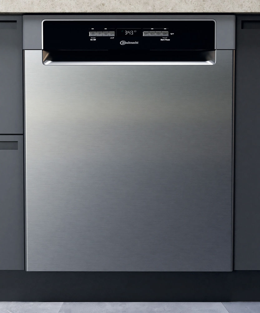 Bauknecht Geschirrspüler: 60 cm, Farbe Edelstahl - BUO 3C33 C X