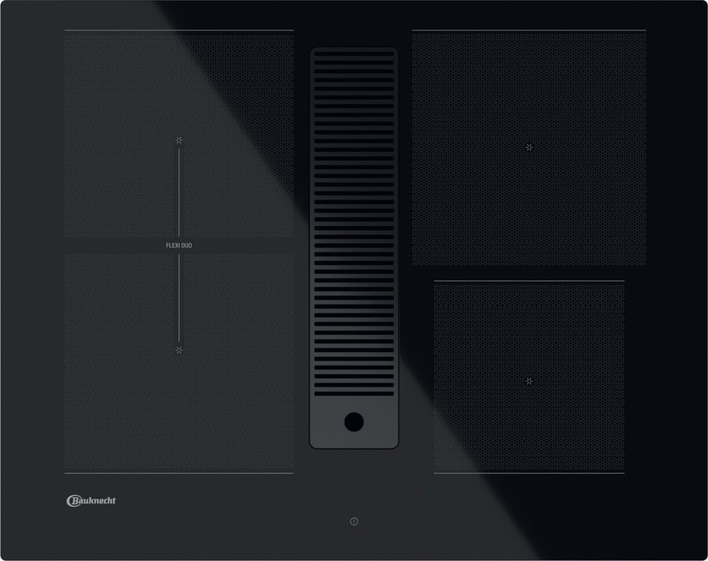 Bauknecht Ceran Kochfeld mit integriertem Dunstabzug mit Induktion - BVH 2065B