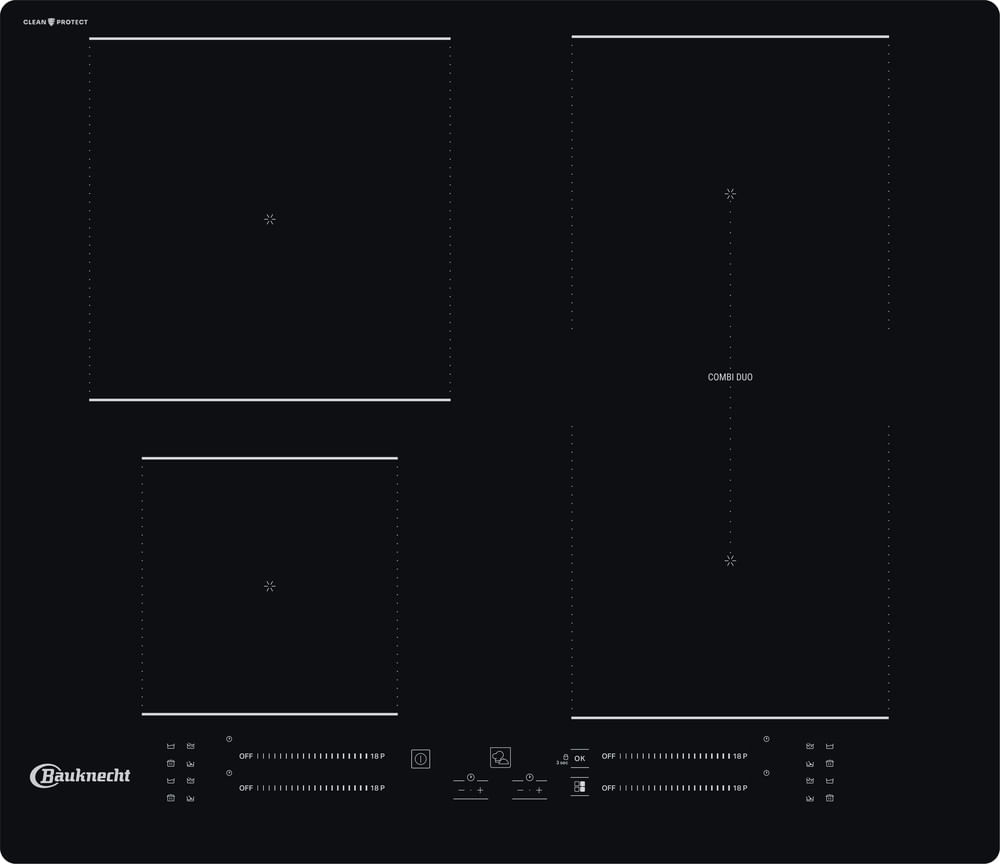 Bauknecht Cerankochfeld mit Induktion - BS 3560B CPNE