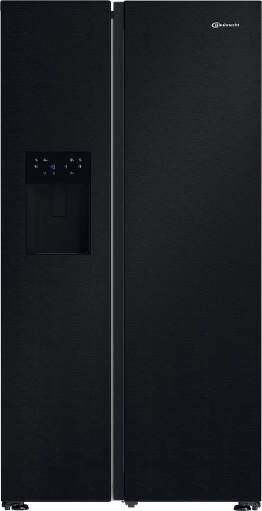 Bauknecht Side by Side amerikanischer Kühlschrank: Farbe Schwarz - SBS IW E90 Black