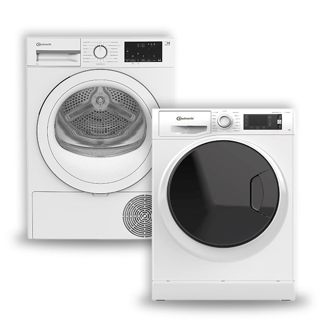 Wäsche Duo 8 kg - Waschmaschine WM Sense 824 PS + Wärmepumpentrockner BT 84D WWS
