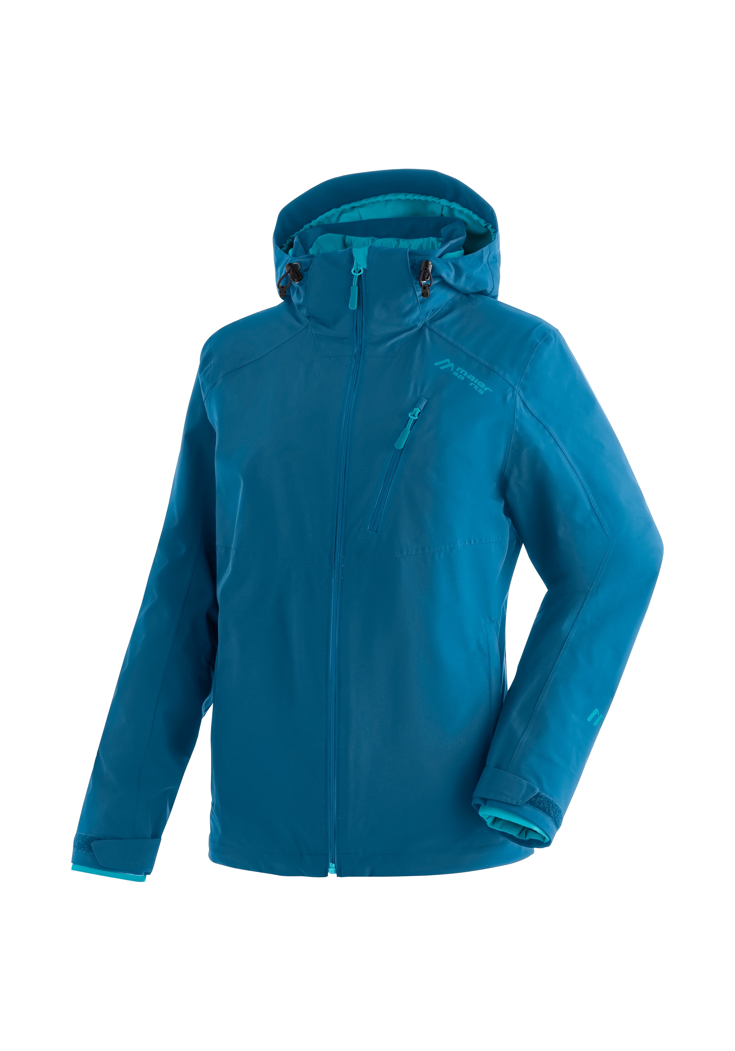 Maier Sports 3-in-1-Funktionsjacke 'Ribut W', Wander-Jacke für Damen, wasserdicht und atmungsaktiv