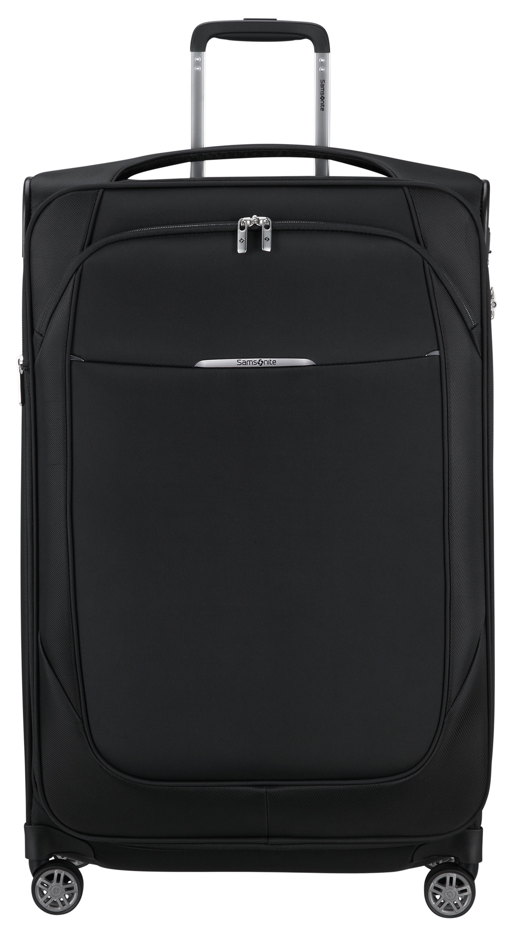 Samsonite Weichgepäck-Trolley 'RE-LITE, verschiedene Größen und Farben' Set, mit 2 Packwürfeln, 2 Stk. tlg. 115 l 4 Rollen Reisekoffer TSA-Schloss Stickerbogen Volumenerweiterung Laptopfach