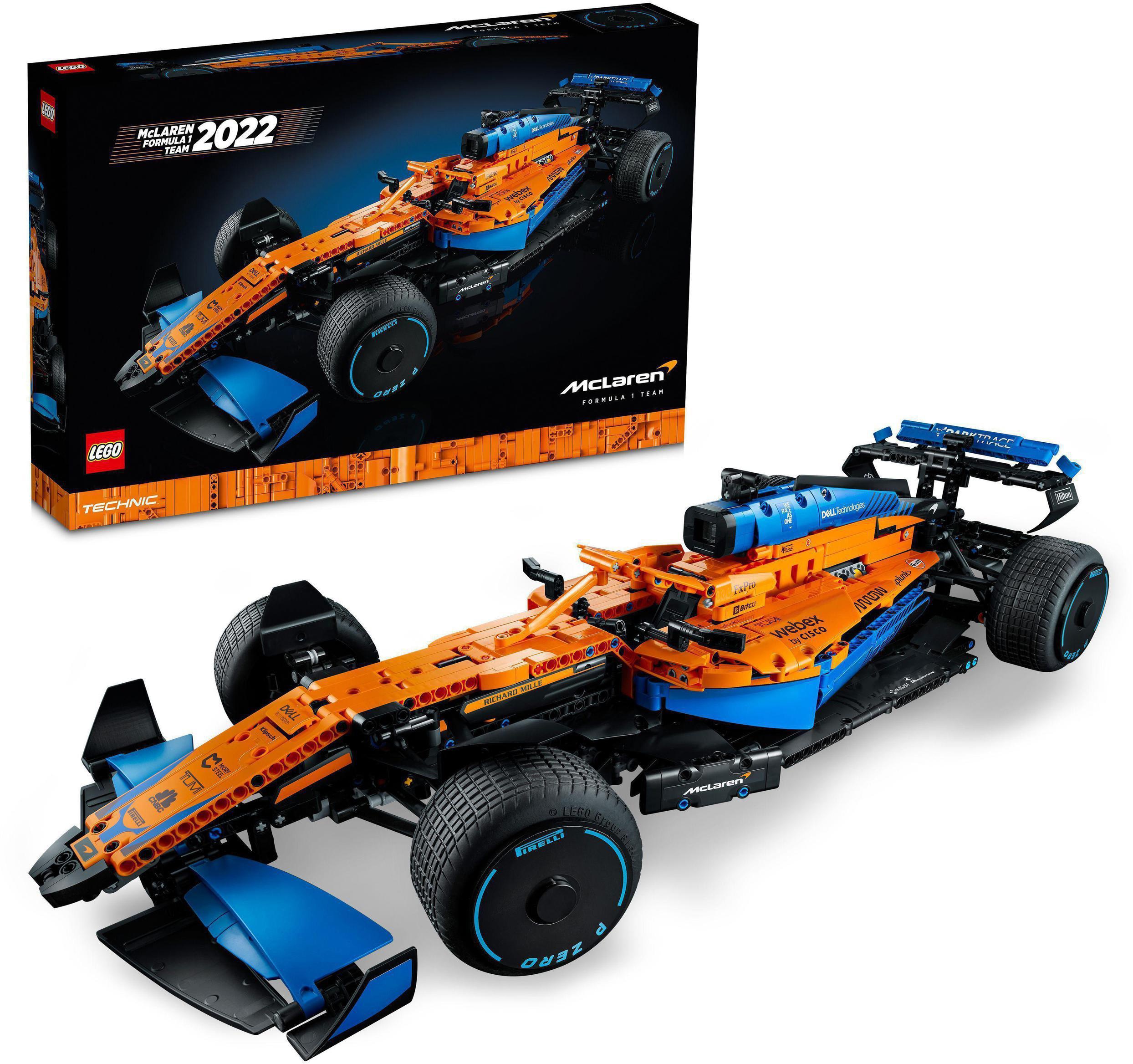 LEGO Konstruktionsspielsteine McLaren Formel 1™ Rennwagen (42141), LEGO Technic, (1432 St.), Made in Europe