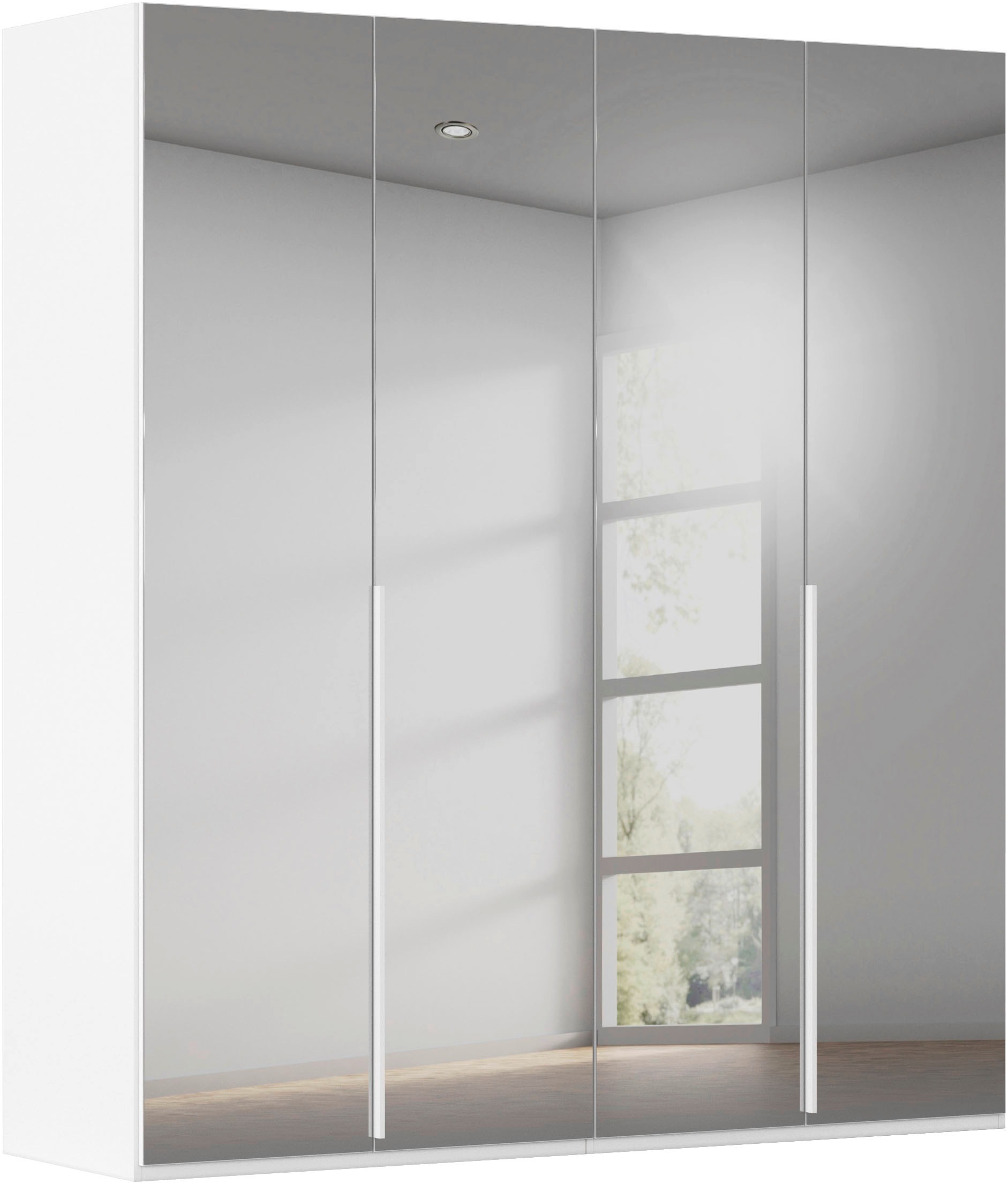 LeGer Home by Lena Gercke Kleiderschrank 'Schrank Garderobe Ankleide Schlafzimmer Flur SERINA Eyecatcher' in 3 verschiedenen Ausstattungen BASIC/CLASSIC/PREMIUM, in 6 Breiten (101 - 401 cm) mit Front Glas oder Dekor MADE IN GERMANY