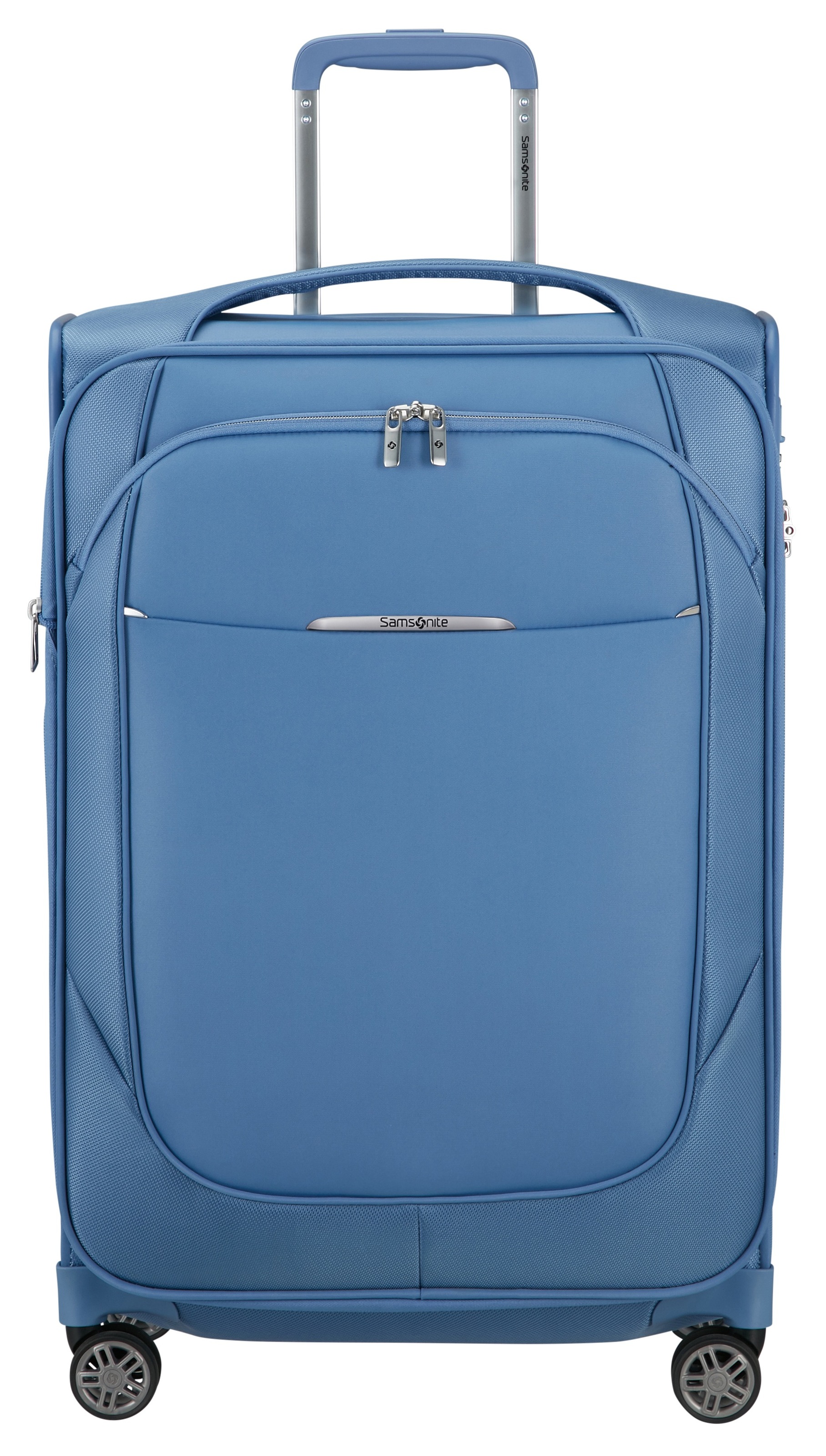 Samsonite Weichgepäck-Trolley 'RE-LITE, verschiedene Größen und Farben' Set, mit 2 Packwürfeln, 2 Stk. tlg. 79 l 4 Rollen Reisekoffer TSA-Schloss Stickerbogen Volumenerweiterung Laptopfach