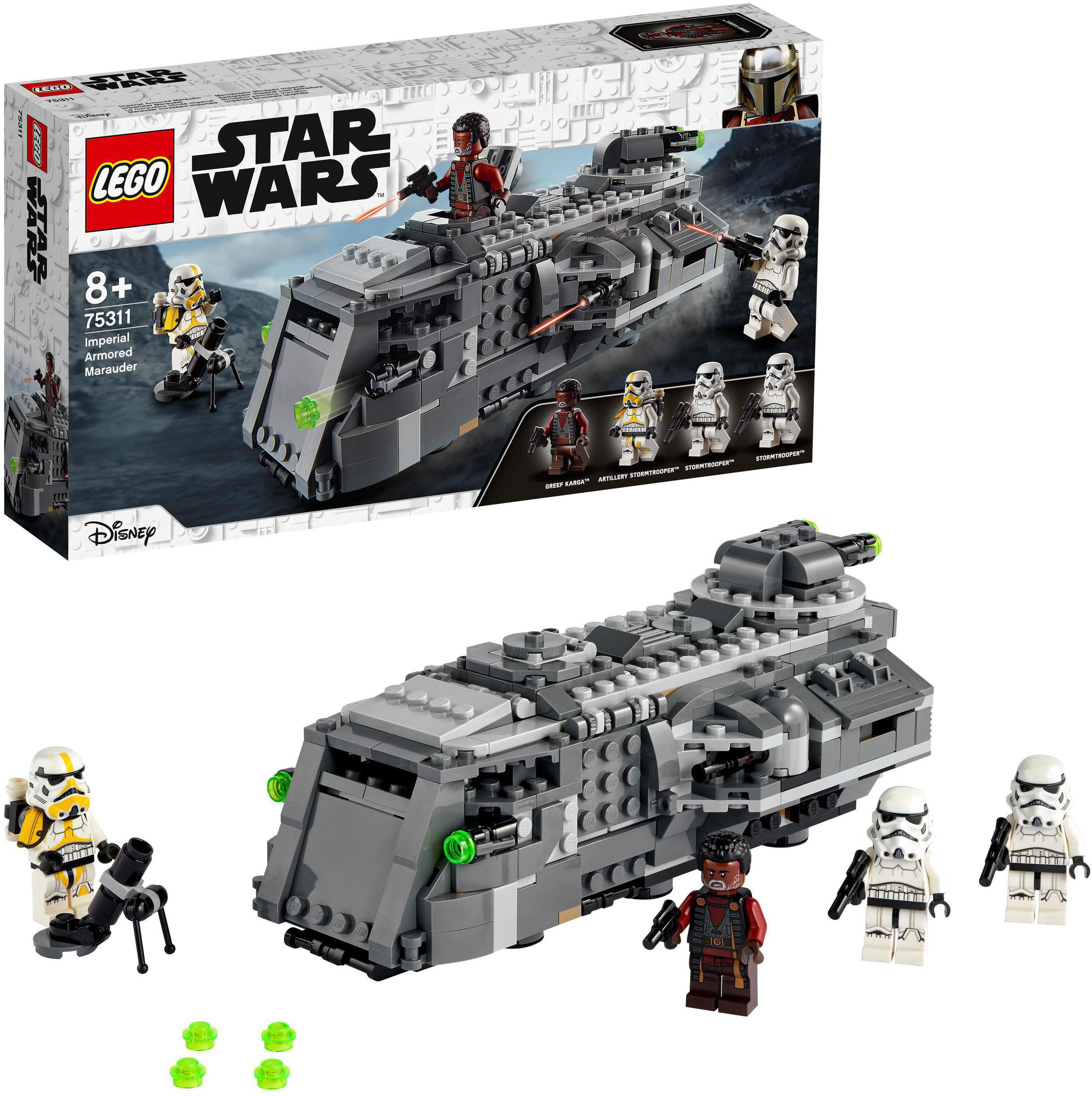LEGO Konstruktionsspielsteine Imperialer Marauder (75311), LEGO Star Wars™ Mandalorian, (478 St.), Made in Europe