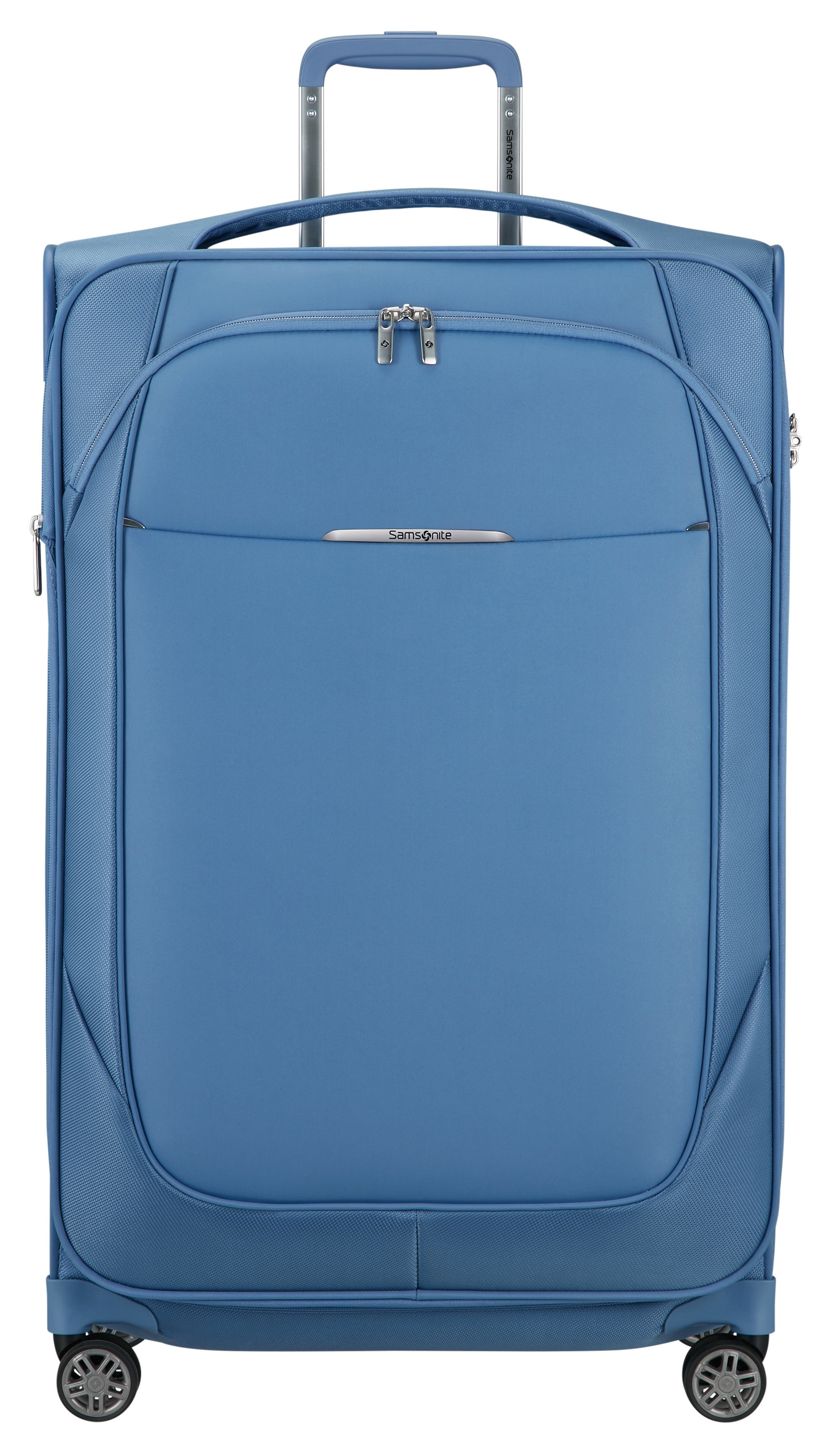 Samsonite Weichgepäck-Trolley 'RE-LITE, verschiedene Größen und Farben' Set, mit 2 Packwürfeln, 2 Stk. tlg. 115 l 4 Rollen Reisekoffer TSA-Schloss Stickerbogen Volumenerweiterung Laptopfach