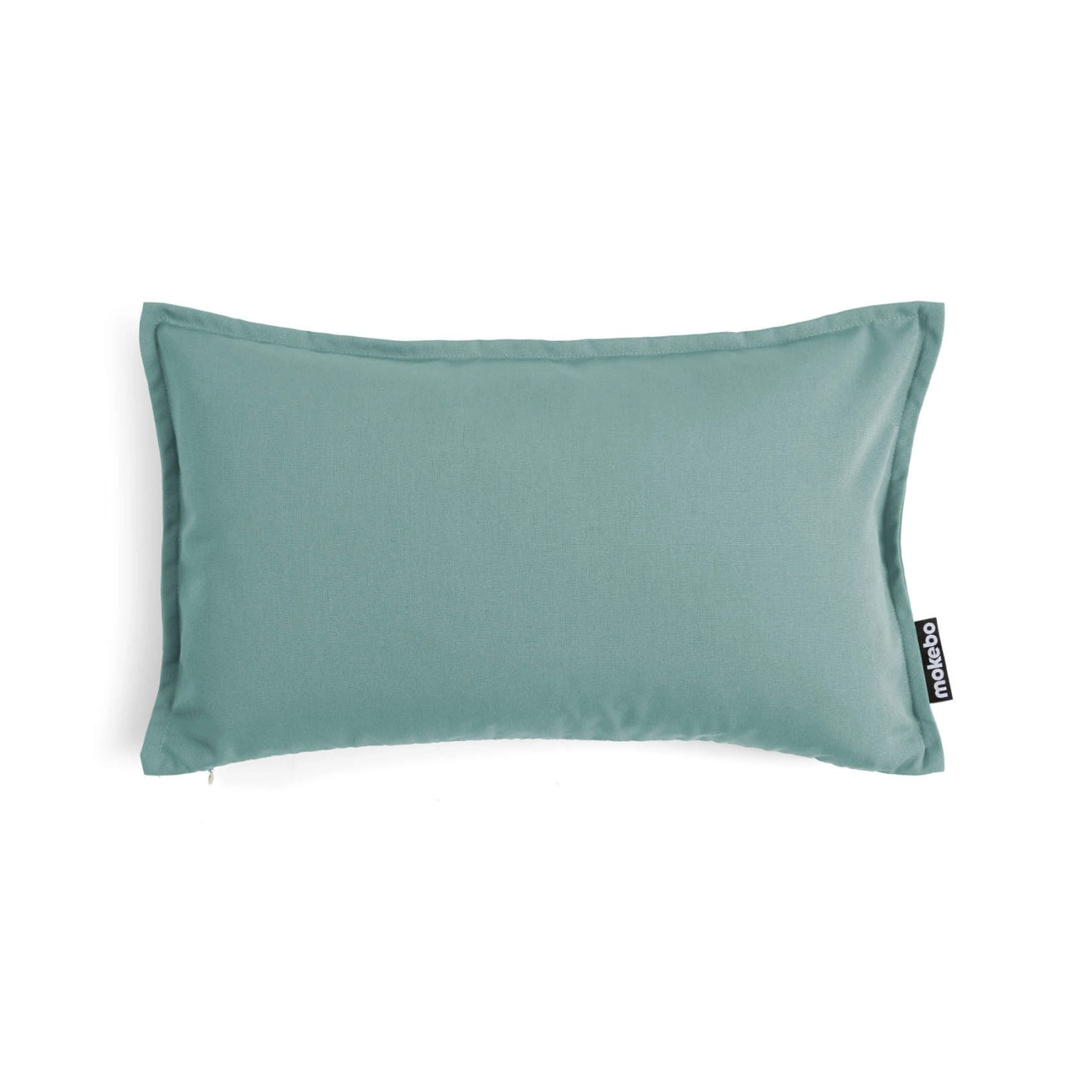 mokebo Outdoor Kissen Das Ruhepolster 2er-Set 50x30cm Sofakissen oder Kissen in Eukalyptus Grün