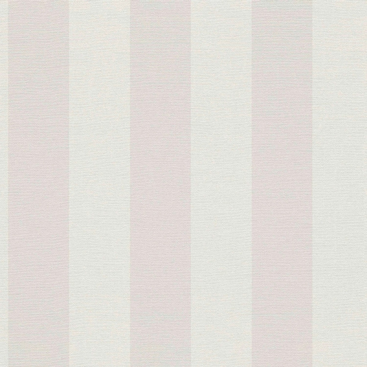 Bricoflor Tapete Rosa Weiß Gestreift Klassische Vliestapete mit Blockstreifen Ideal für Babyzimmer und Schlafzimmer