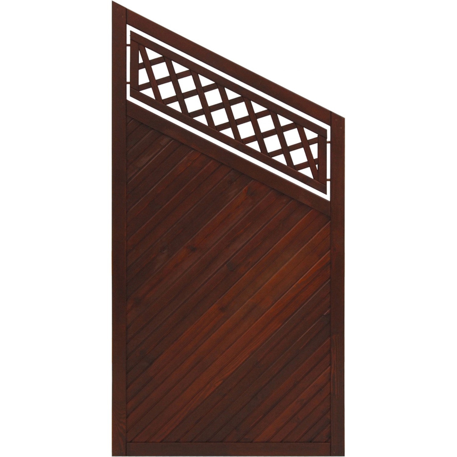 Sichtschutzzaun Toulon 180/135 cm x 90 cm Braun