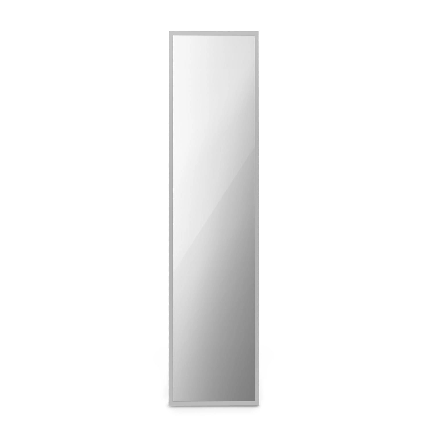 Klarstein La Palma 900 Smart Infrarotstrahler Konvektor 40x160 cm 900 W Spiegel Standfuß Verspiegeltes Glas