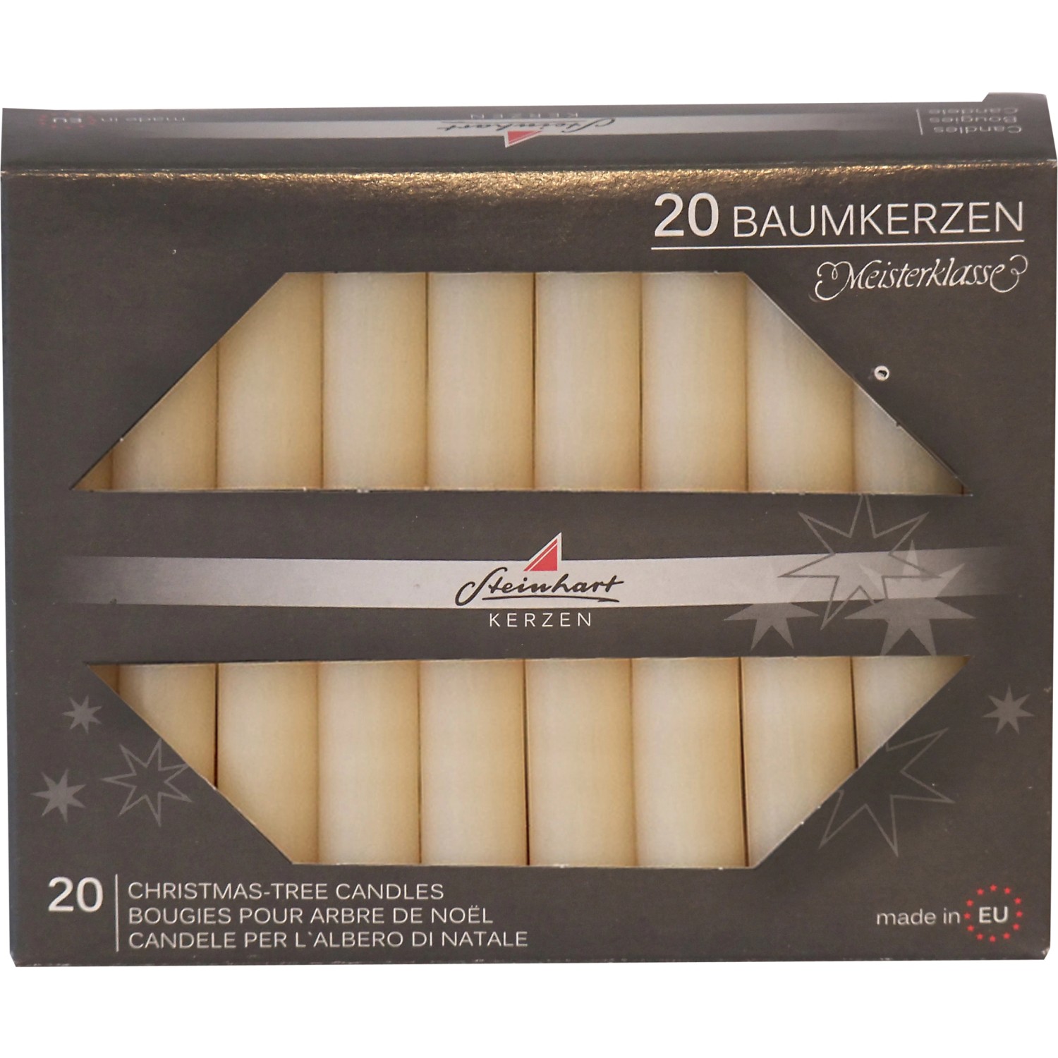Baumkerzen 95 mm x Ø 13 mm Champagner