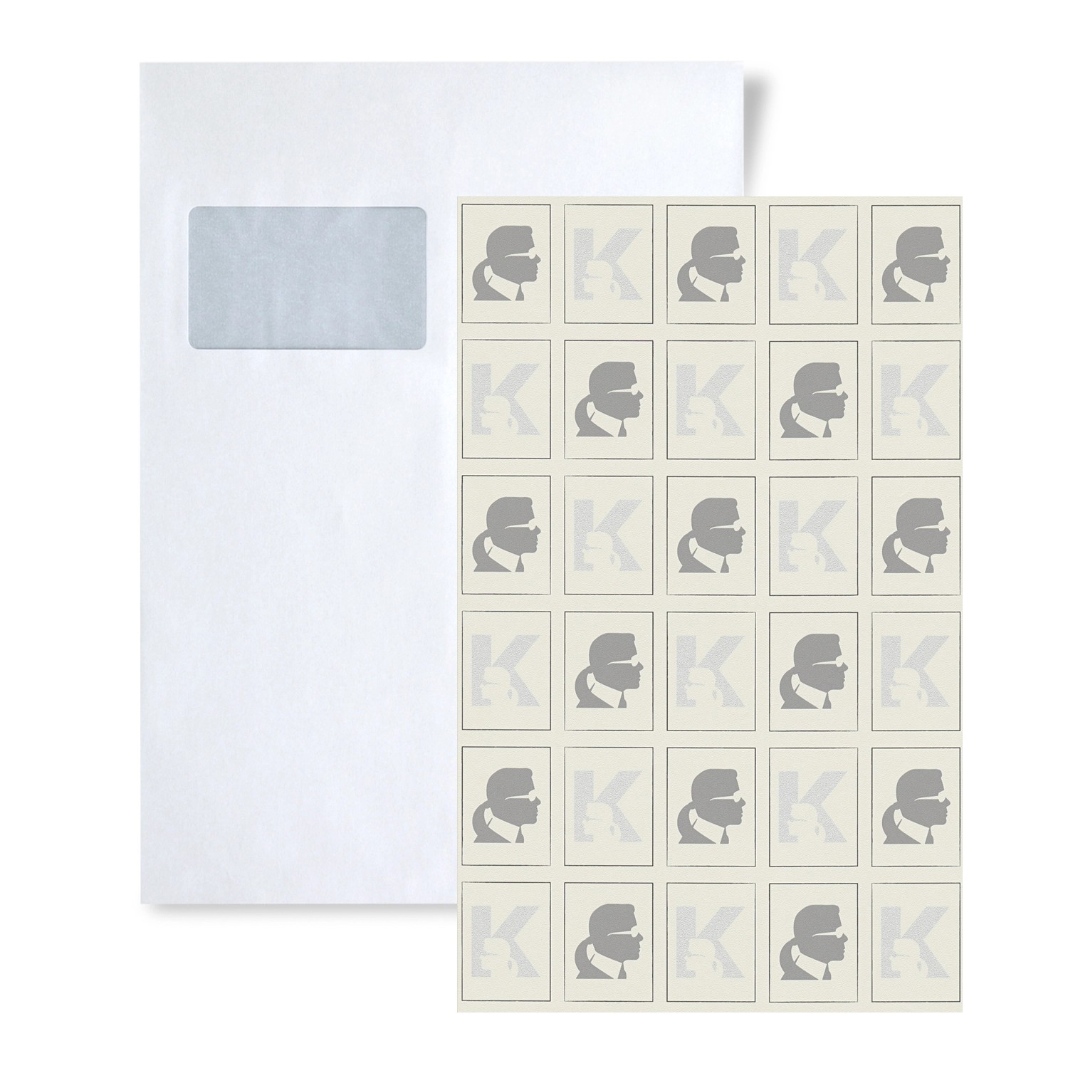 PROFHOME 1 MUSTERSTÜCK S-378422-GU DIN A4 MUSTER der Collage Tapete