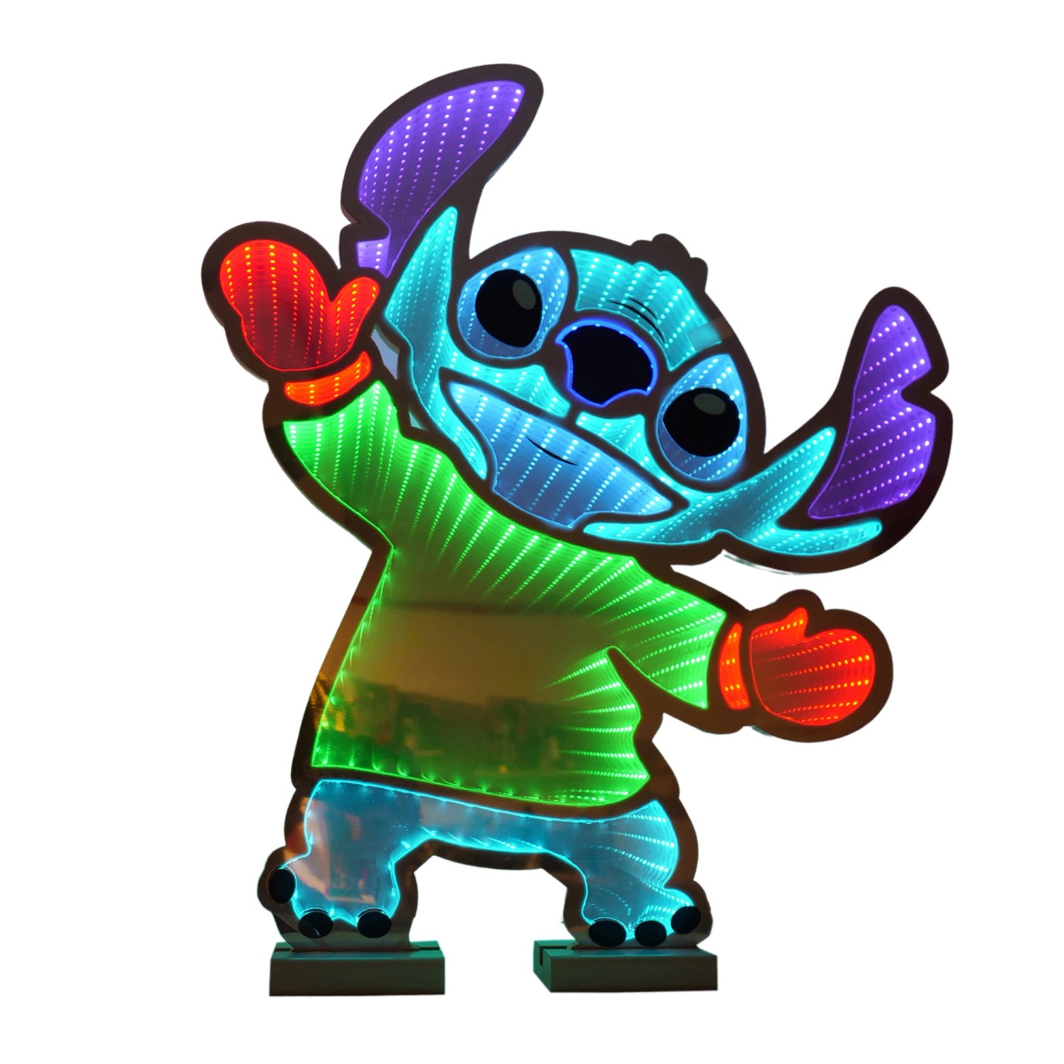Disney LED-Beleuchtung Infinity-Licht Stitch 40 cm