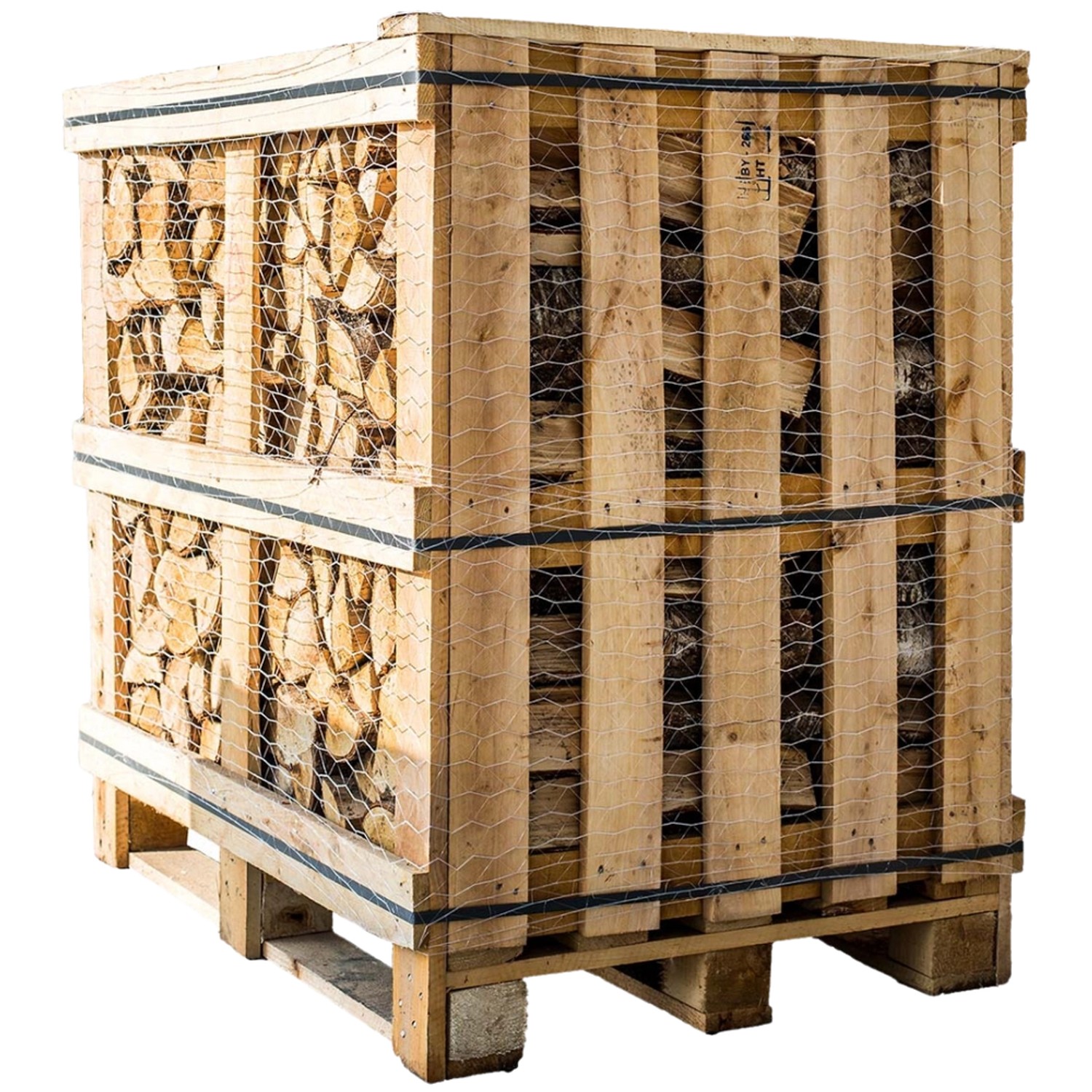 holz4home Brennholz Birke Kammergetrocknet 25CM 1RM