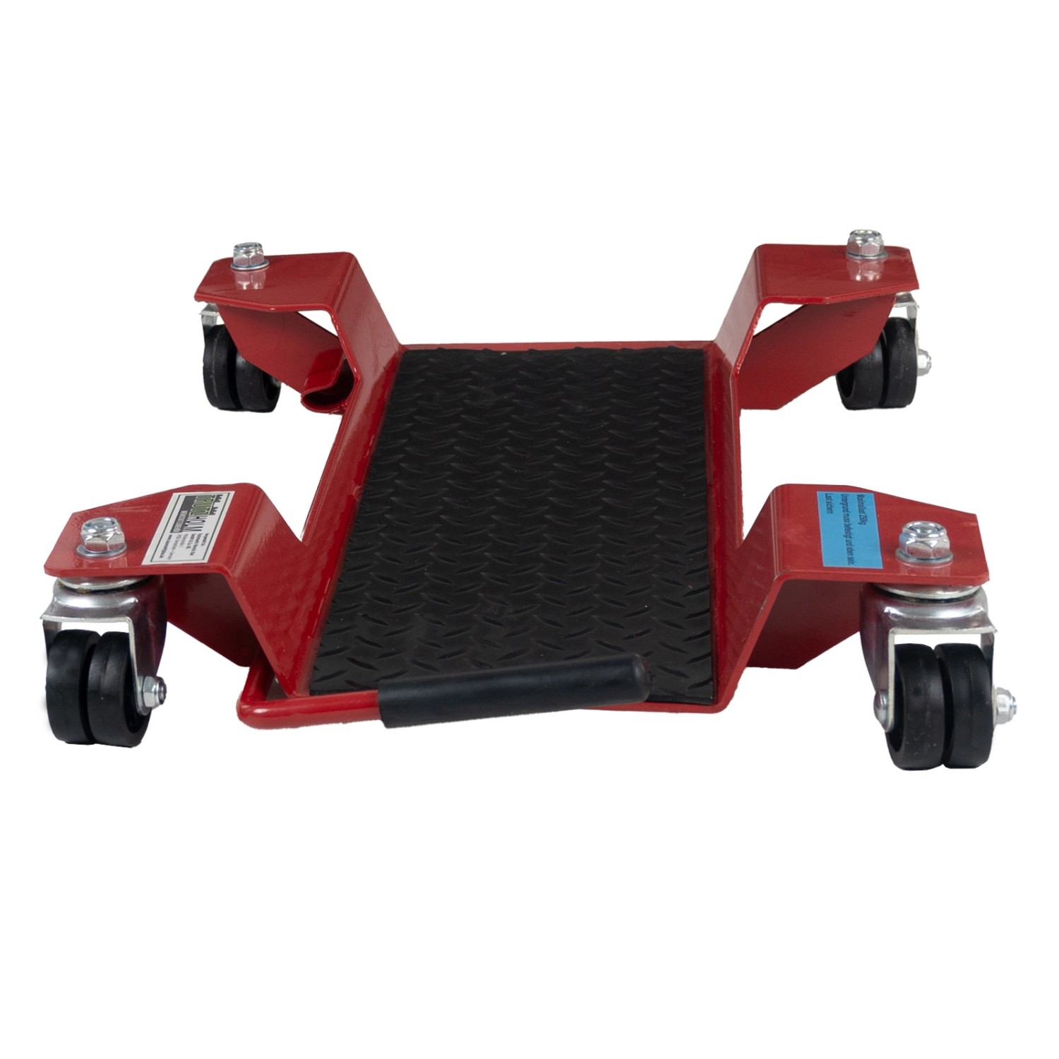 TRUTZHOLM Rangierhilfe Für Motorrad Mit Ständer 54x19 cm Last Bis 250kg Rot