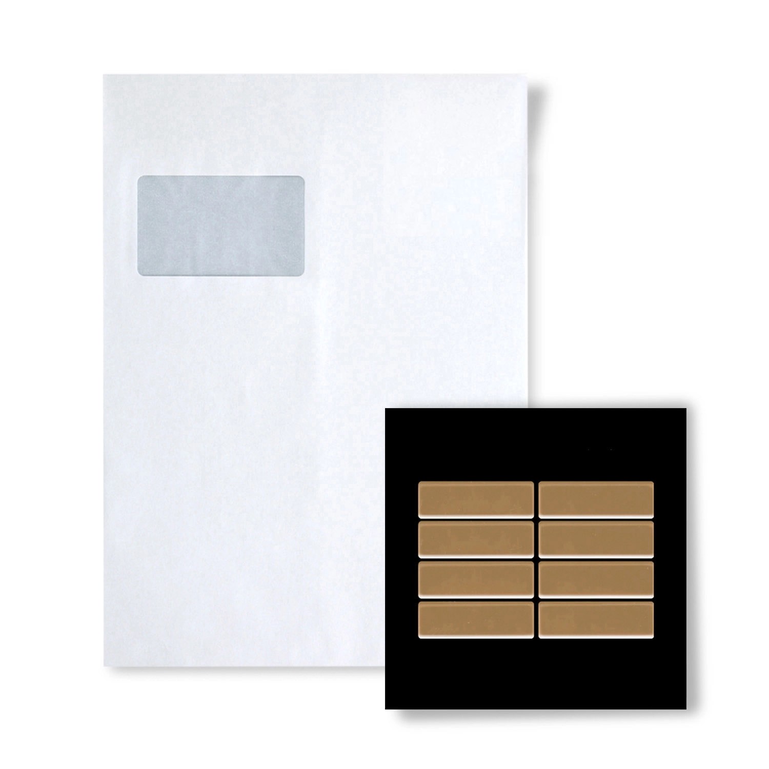 ALLOY Mosaik MUSTER S-Cabin-Ti-AM Cabin Titan Amber Hochglänzend