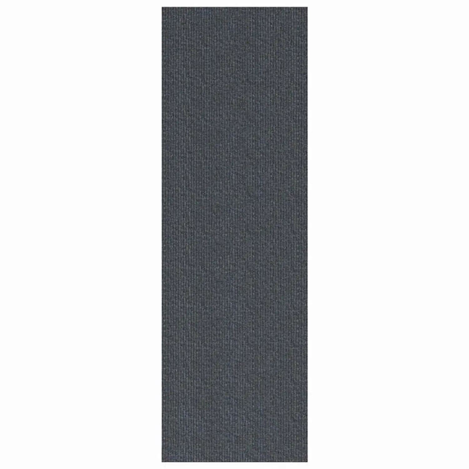 vidaXL Teppichläufer Grau 80 x 200 cm Stoff 42011416