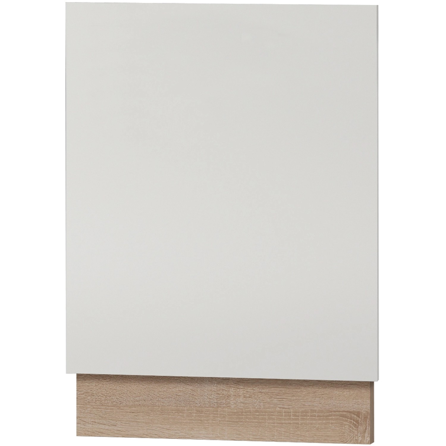 Optifit Tür für Geschirrspüler Dakar286 60 cm x 57,2 cm x 1,6 cm Weiß