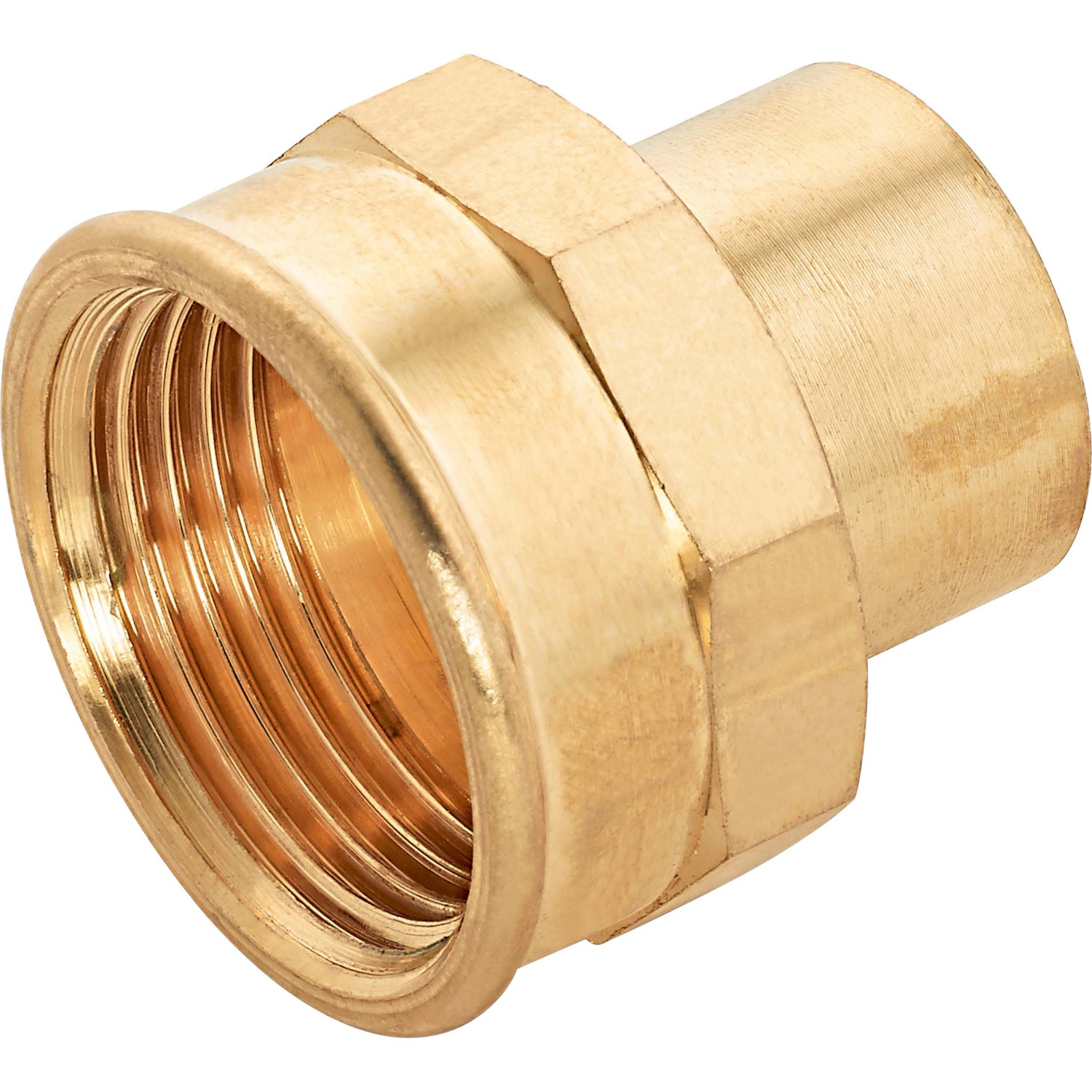 Übergangsmuffe Ø 22 mm x 30,3 mm (Rp 1) Rotguss