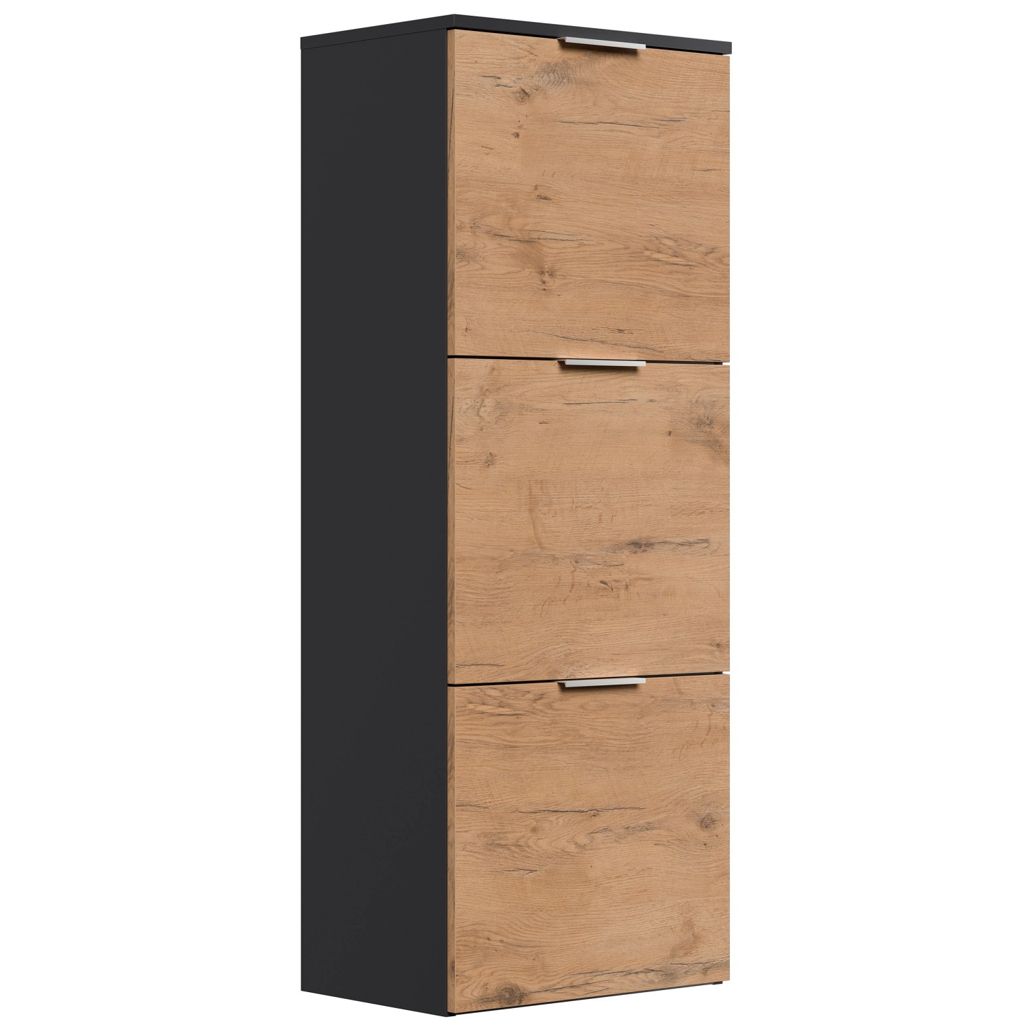 Posseik Schuhschrank Fleuve-L für 12 Paar Schuhe Schuhe Oak