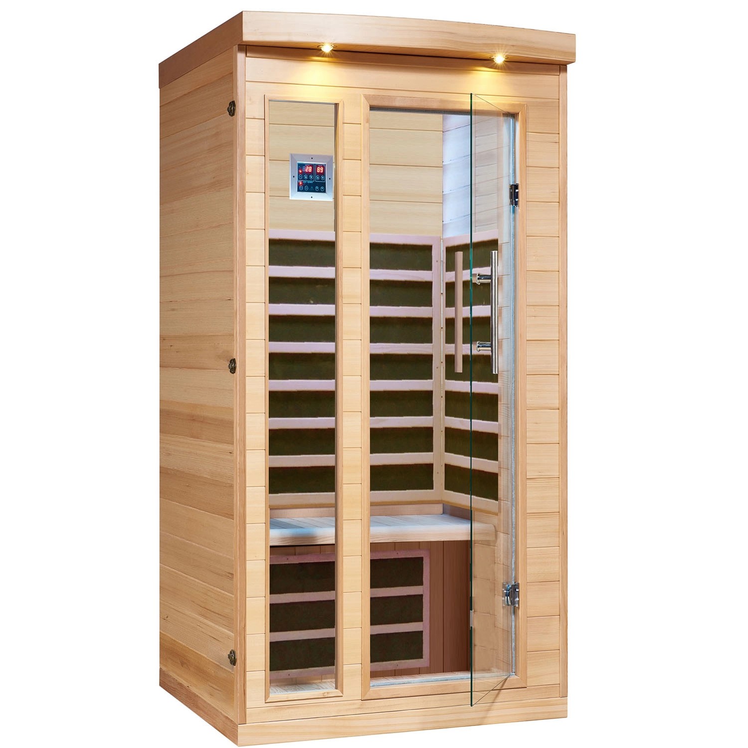 Canadian Spa Sauna Infrarotkabine Chilliwack Stecksystem Indoor LED 1 Person