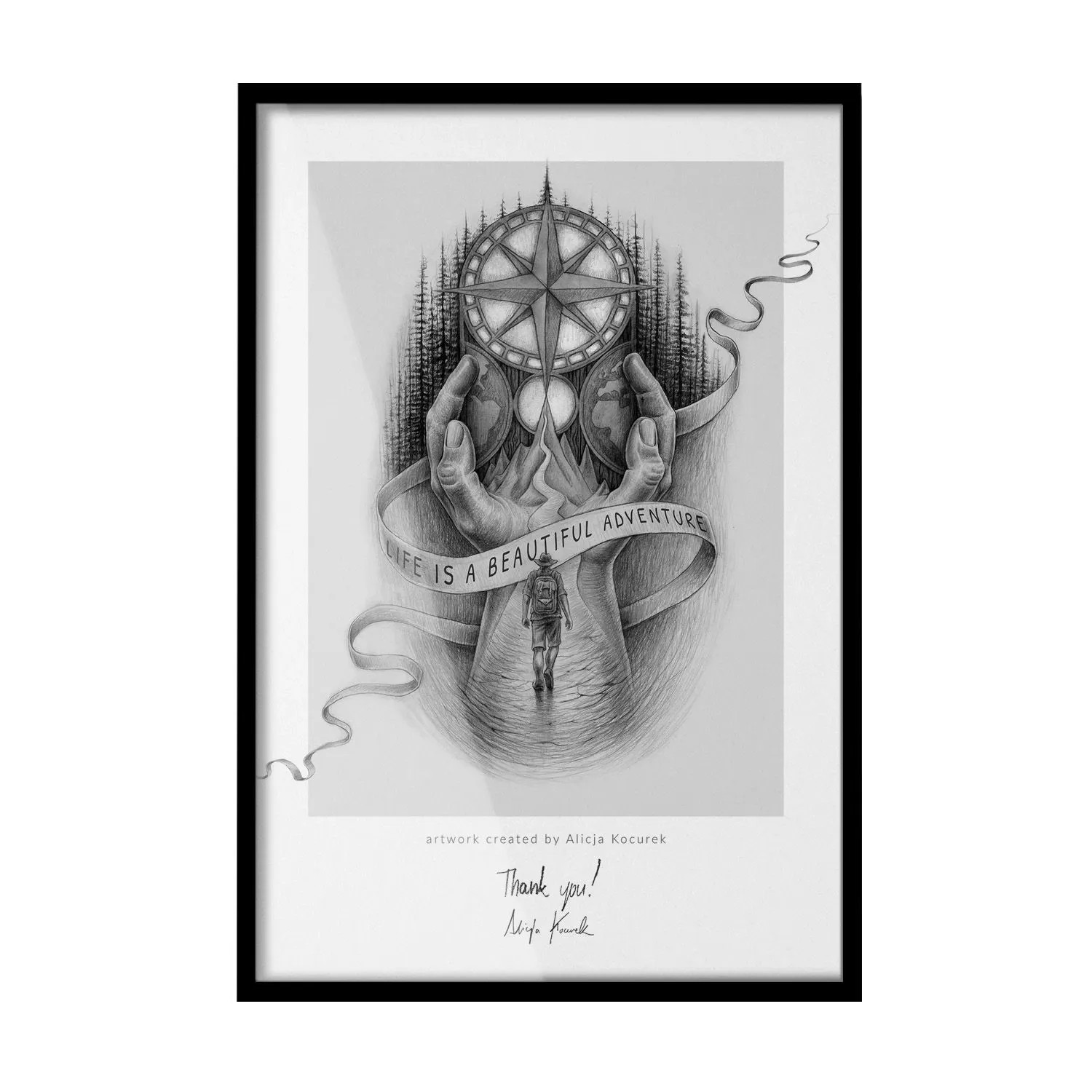 Tulup Bilderrahmen Bilderrahmen für die Wand 40x60 cm Schwarz Bilderrahmen Foto Rahmen Posterrahmen