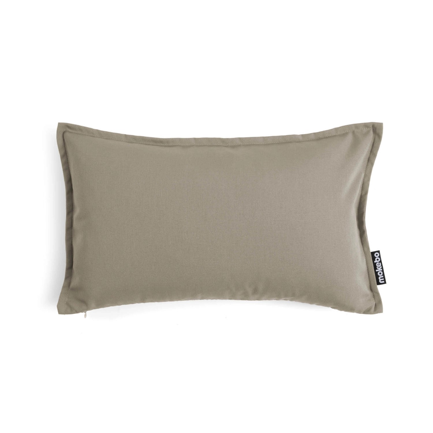 mokebo Outdoor Kissen Das Ruhepolster 2er-Set 50x30cm Sofakissen oder Kissen in Taupe