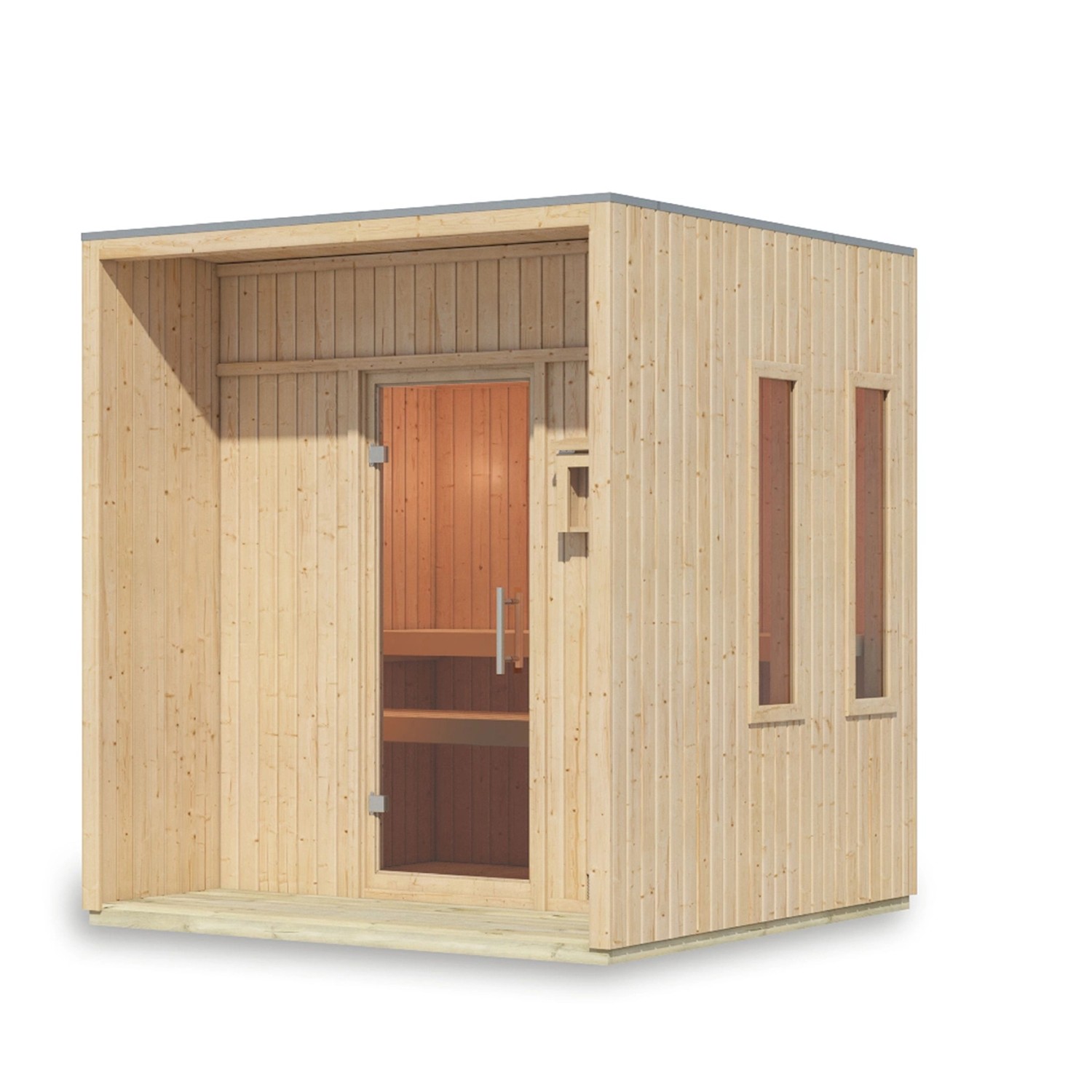 Karibu Saunahaus Almeria Naturbelassen