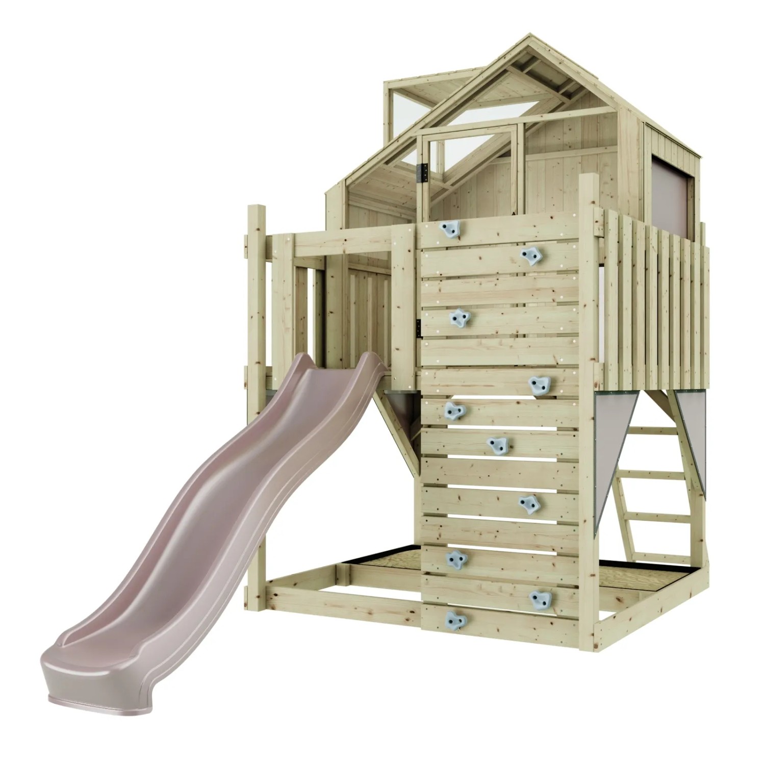 OutdoorToys Stelzenhaus Meteorit Altrosa