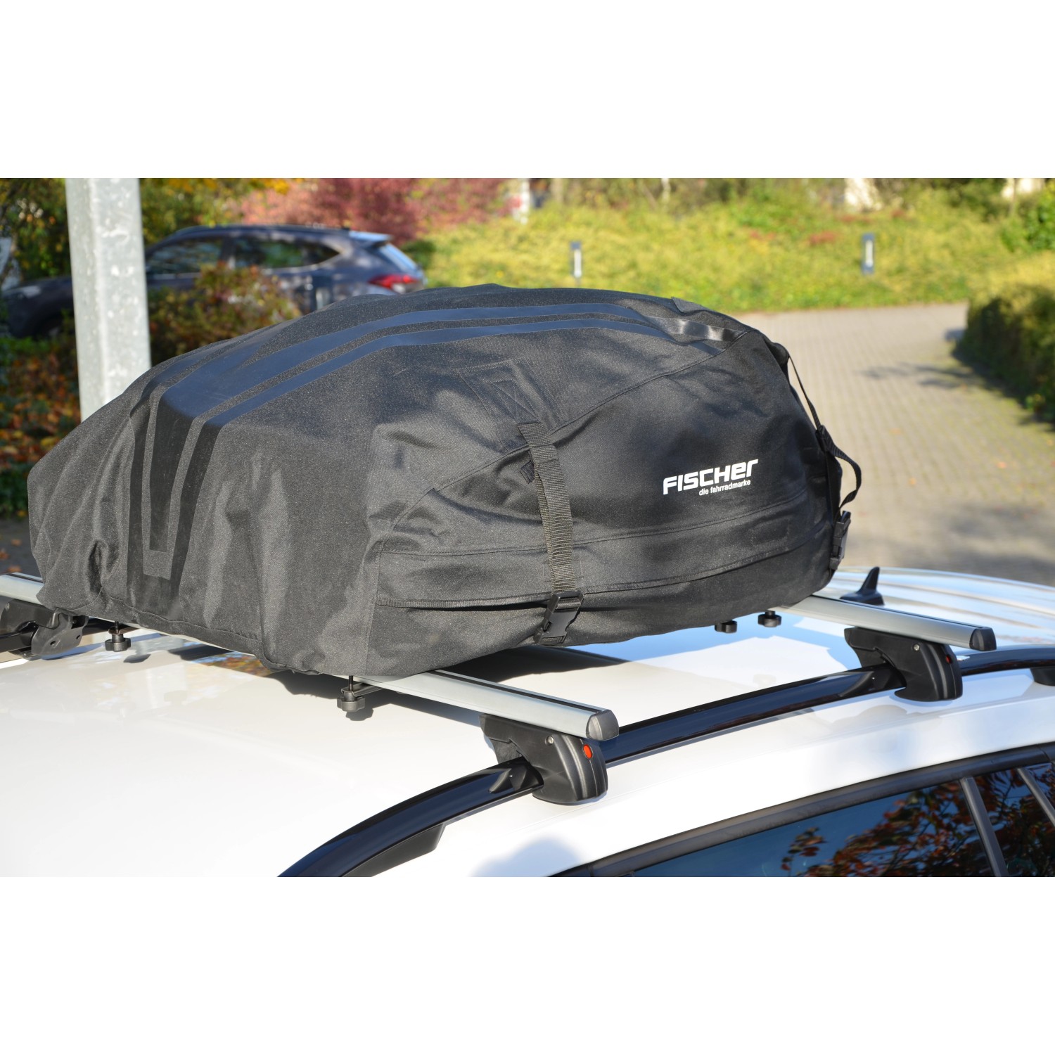 Fischer Dachbox Faltbar 270 l Schwarz