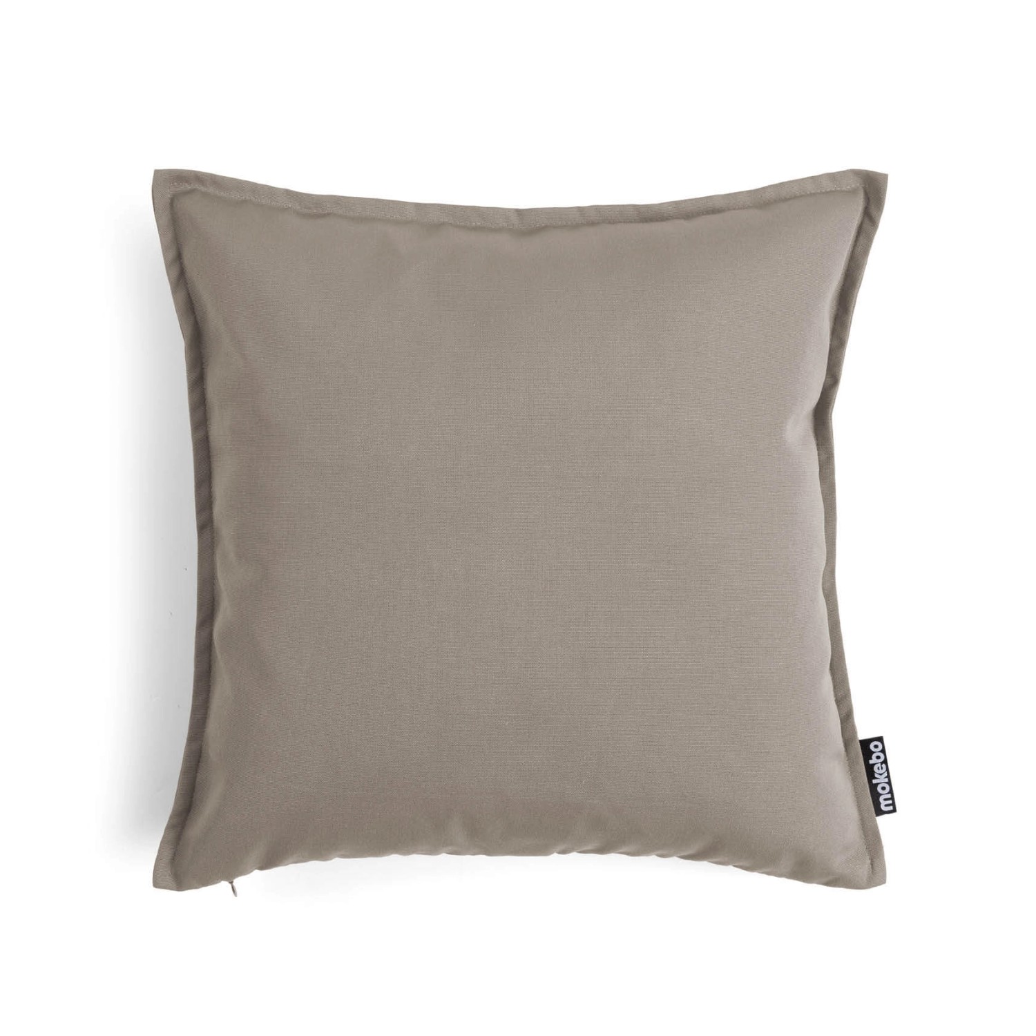 mokebo Outdoor Kissen Die Auszeit 2er-Set 45x45cm Sofakissen oder Kissen in Taupe