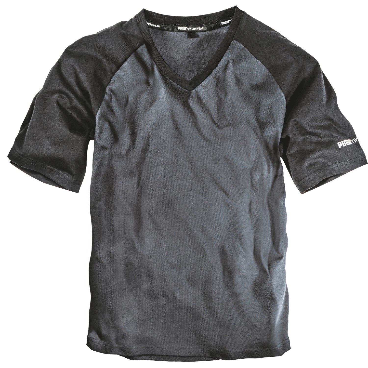 Puma Workwear T-Shirt Champ Carbon-Schwarz L