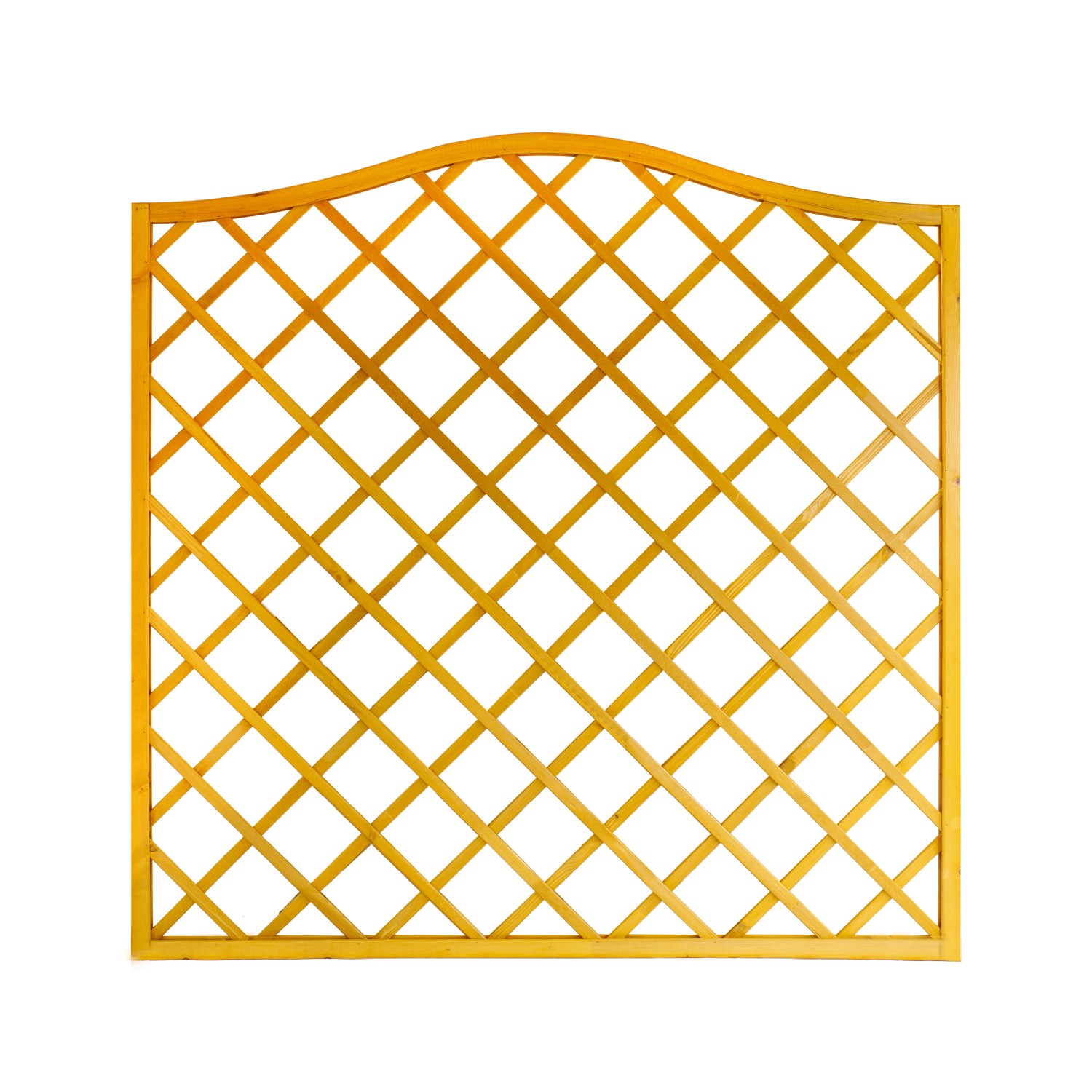 Sichtschutzzaun-Element Nancy Pinienfarben 164/180 cm x 180 cm