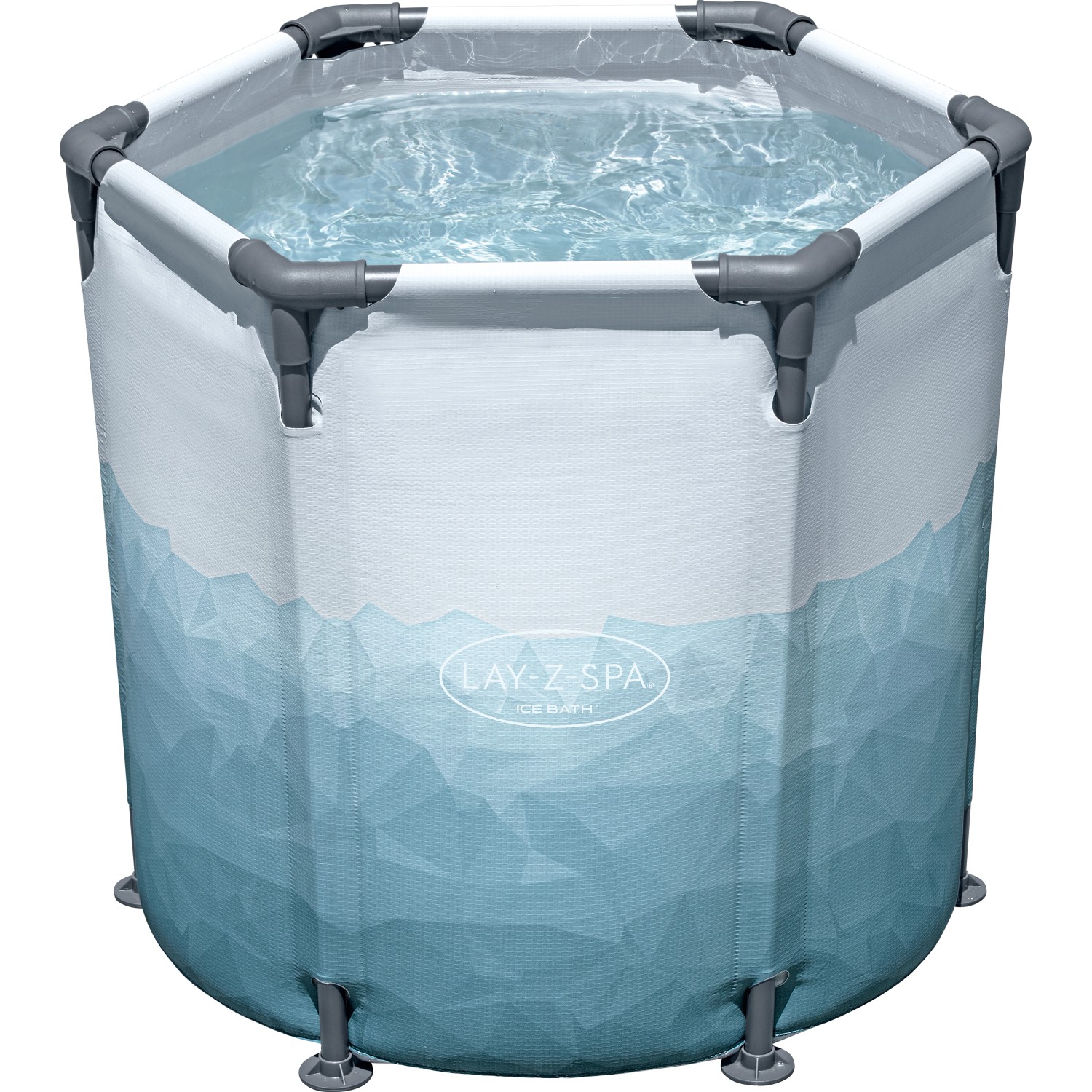 Bestway Lay-Z-Spa Eisbad Glacial Dip mit Filterpumpe Ø 90 x 80 cm