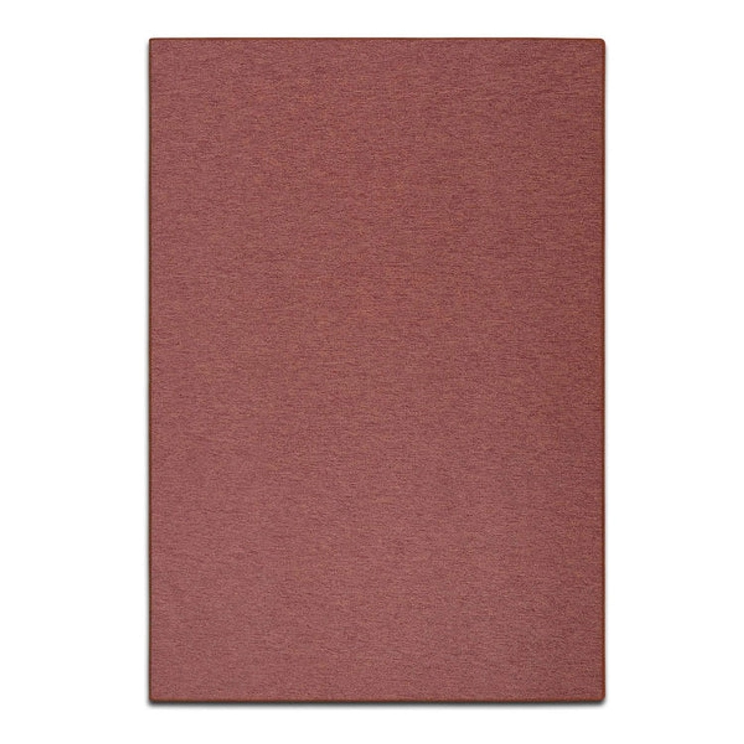 Karat Teppichläufer London Flacher Schlingenflor Terra 80 x 500 cm