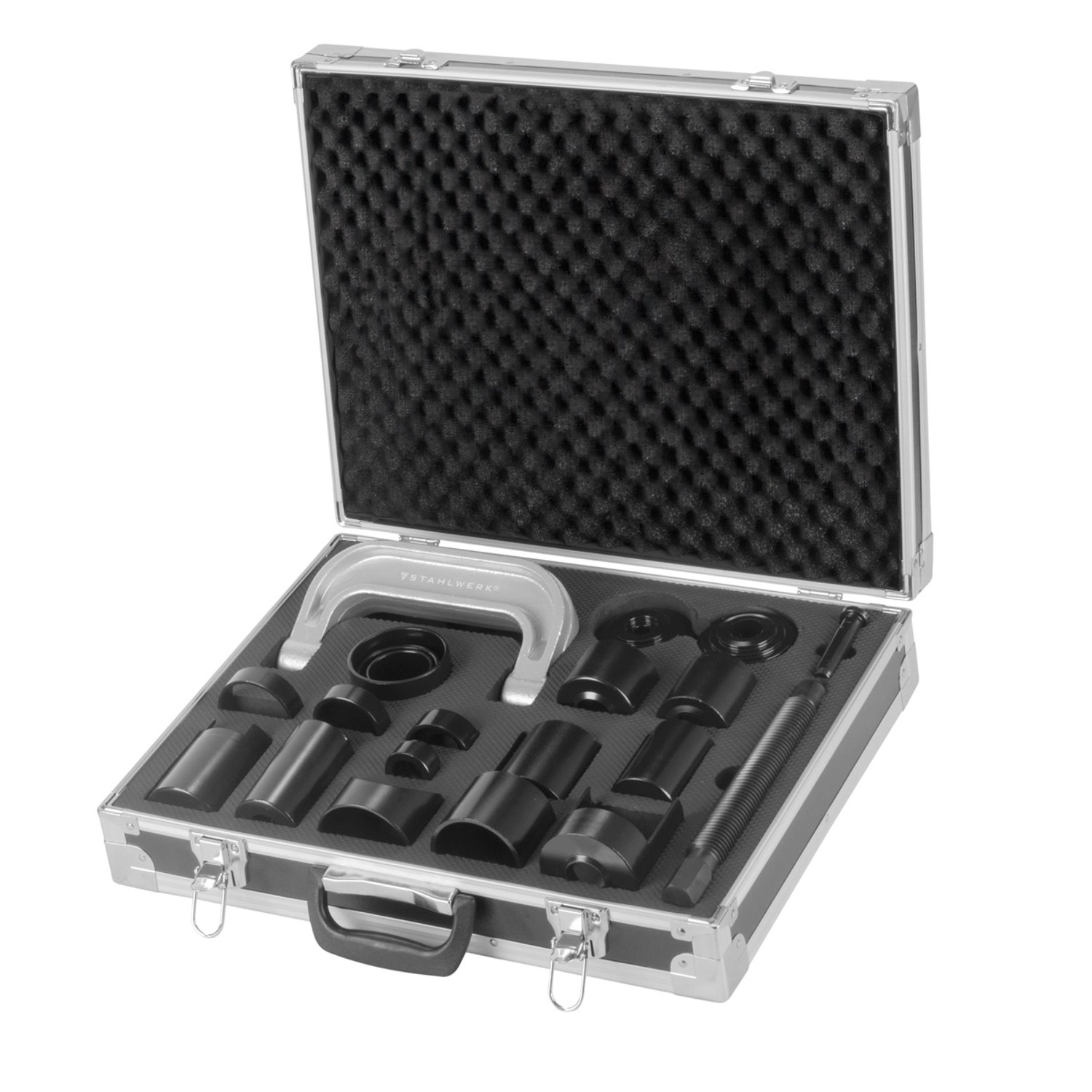 STAHLWERK Traggelenk Abzieher Kugelgelenk Ausdrücker Werkzeug Satz 21-Teilig