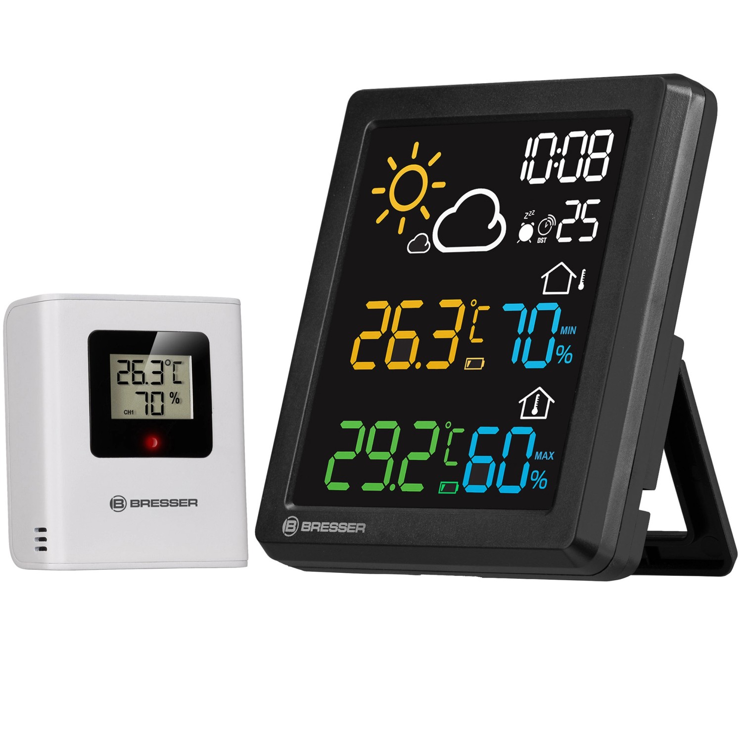 Bresser Wetterstation MeteoCast Pico Schwarz