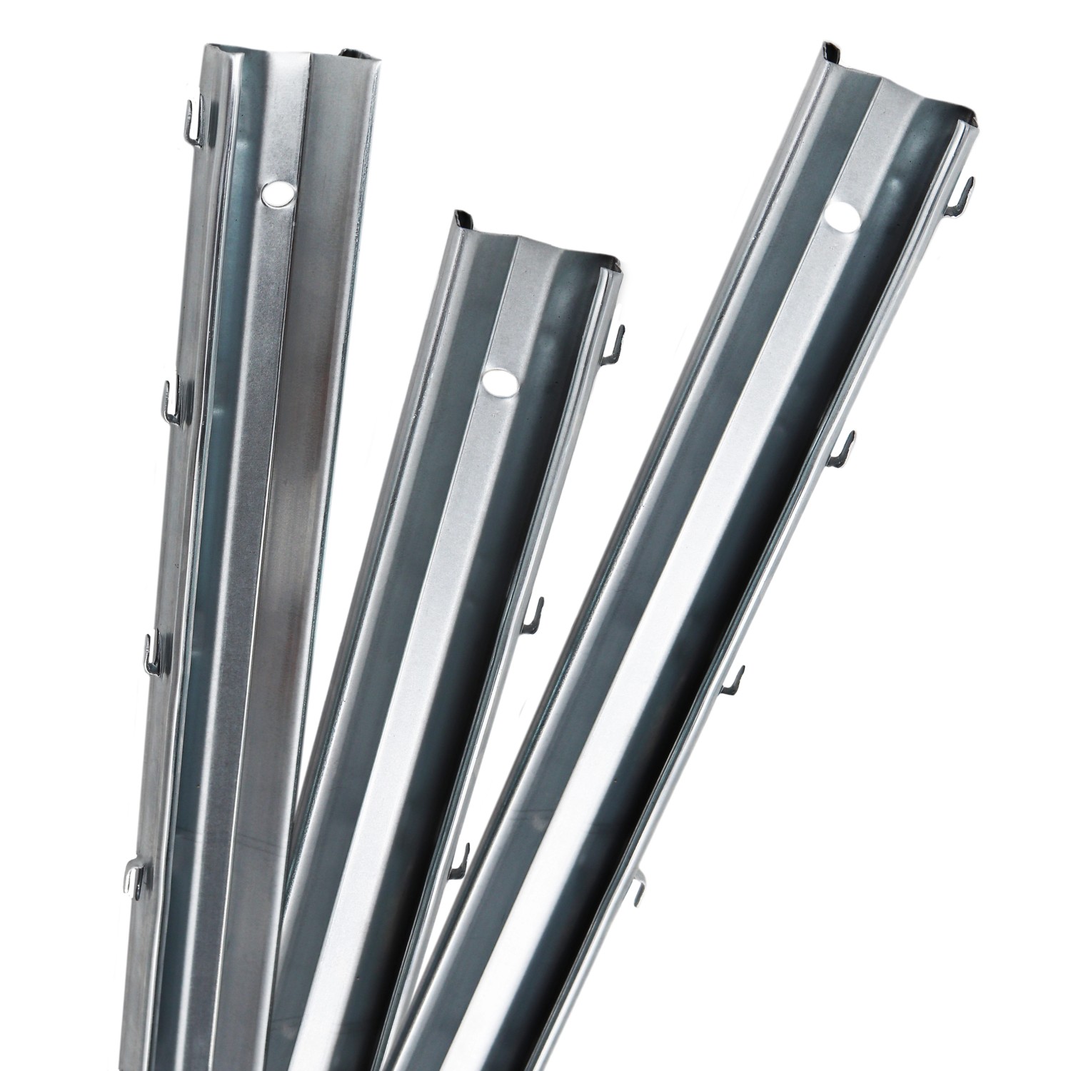 Aquagart 30 Z-Profil Zaunpfosten 2,3m Lang Wildzaun Weidezaun Forstzaun