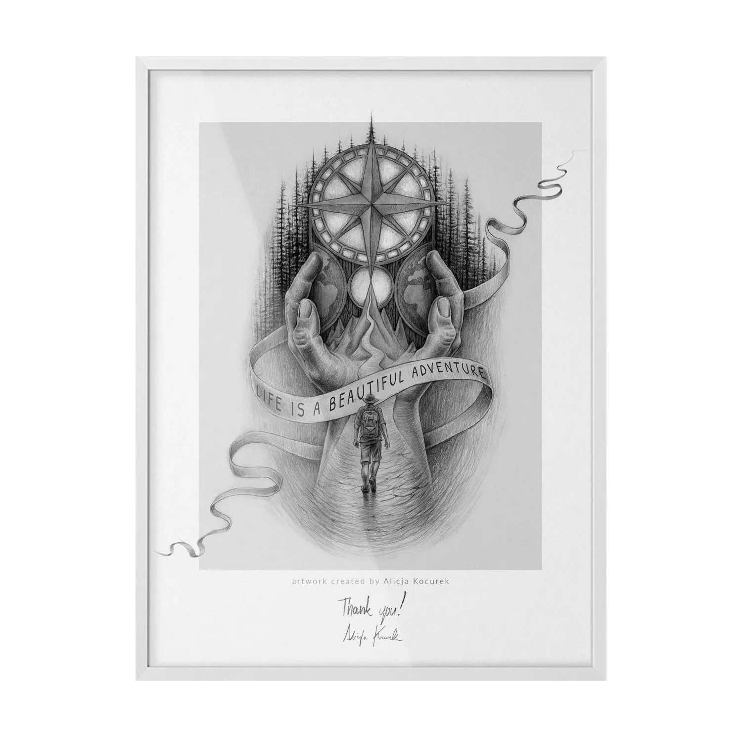 Tulup Bilderrahmen Bilderrahmen für die Wand 60x80 cm Weiße Bilderrahmen Foto Rahmen Posterrahmen